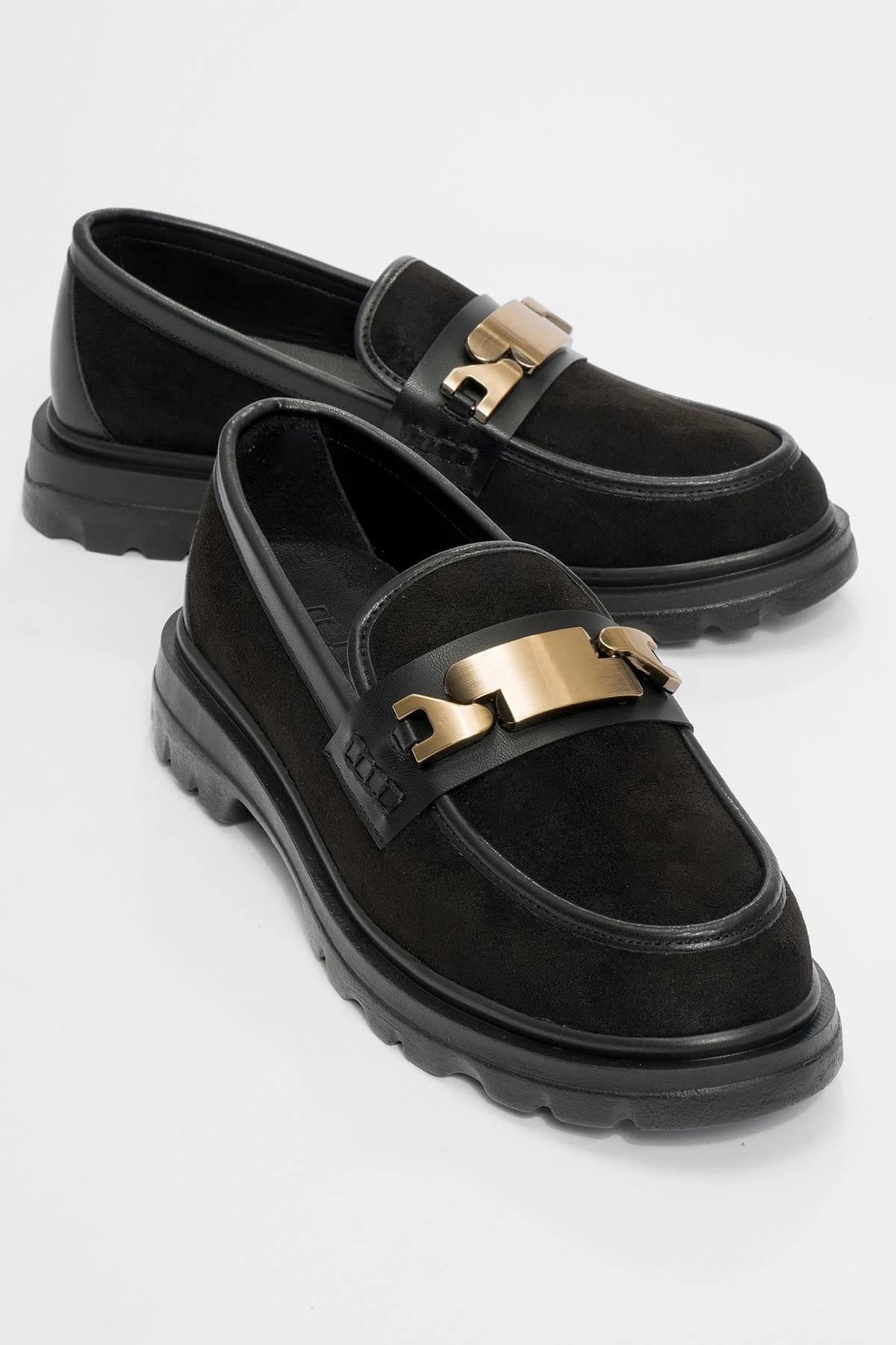 Black Buckle Loafer – image 1