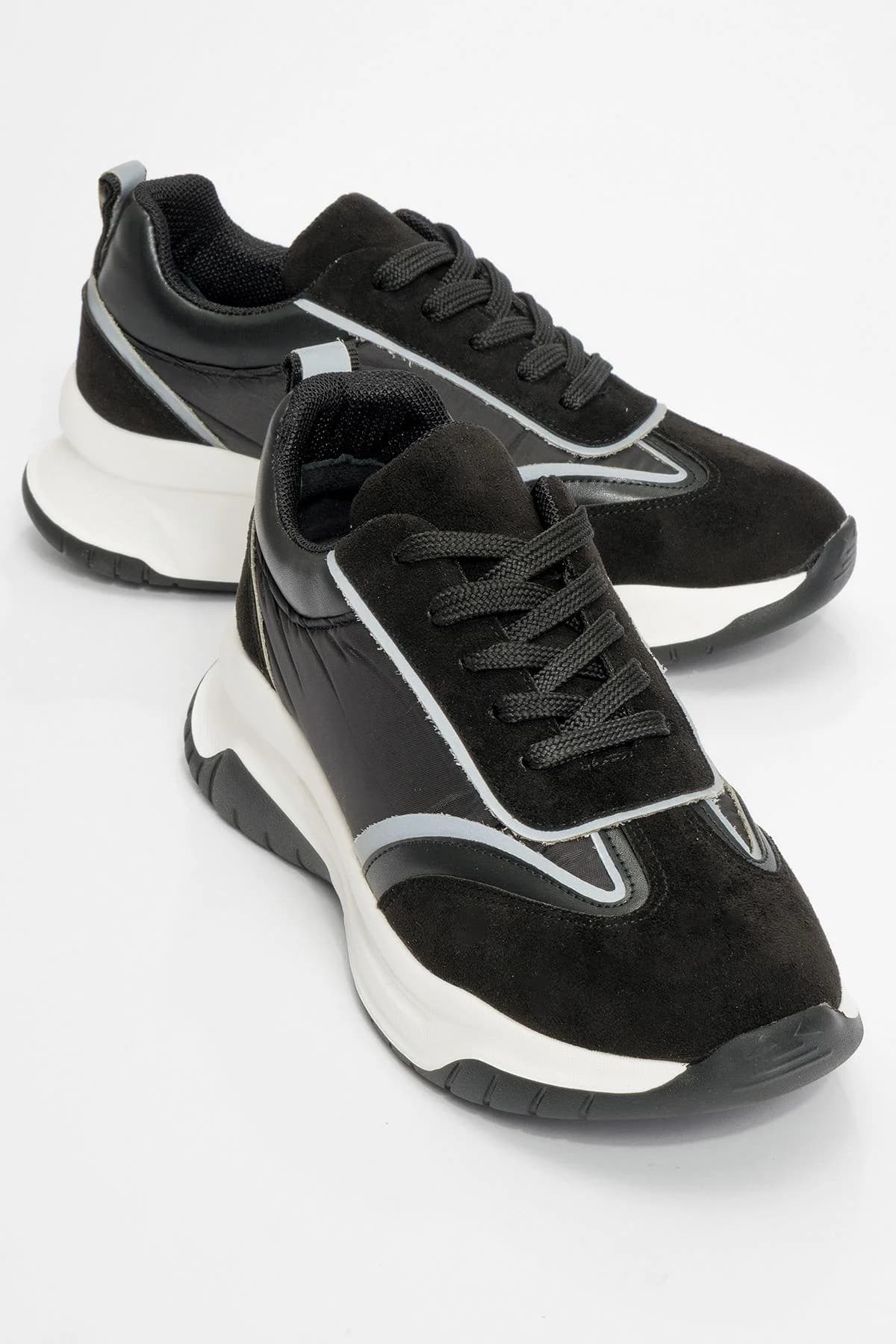 Roch - Black Parachute Sneaker (Women)