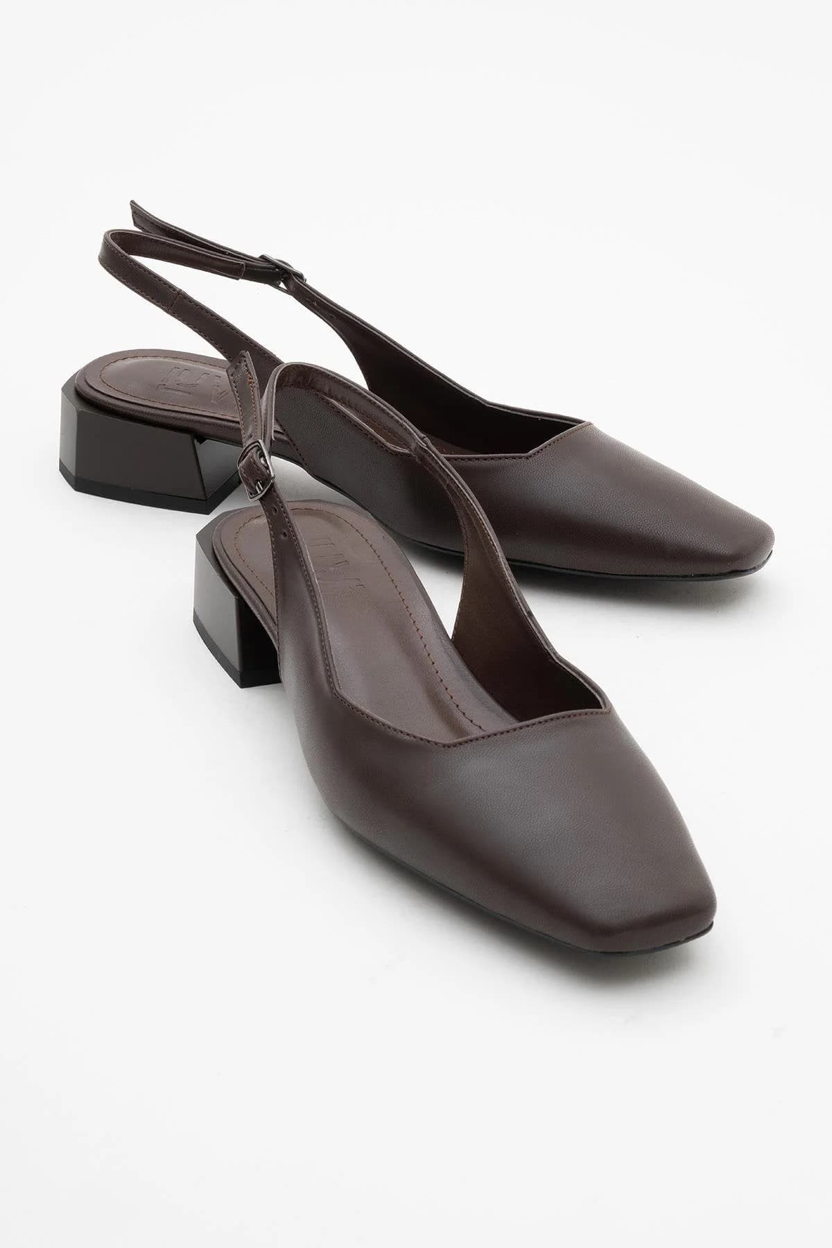 State - Brown Heeled Shoe (Women)