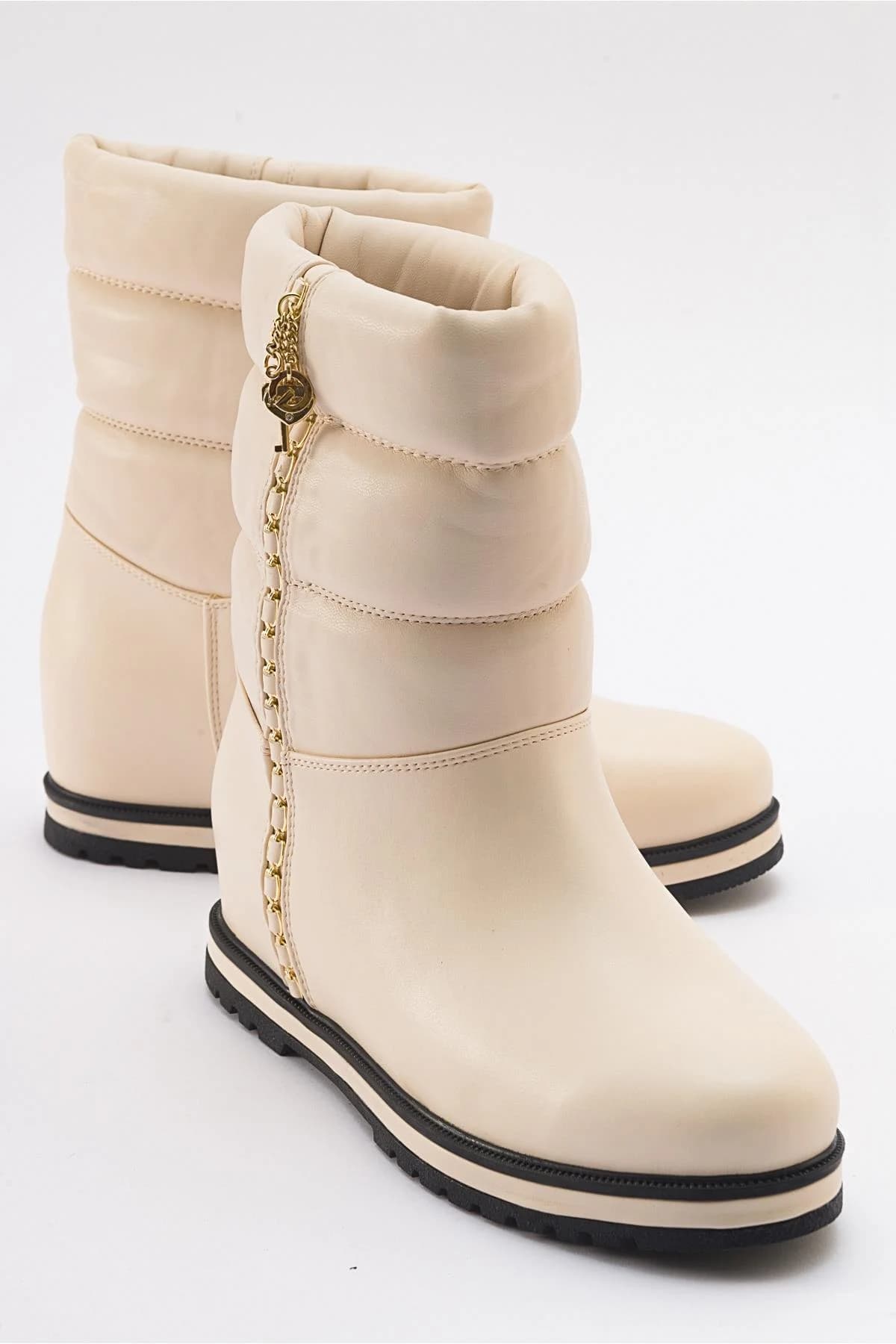 Stor - Beige Boot (Women)