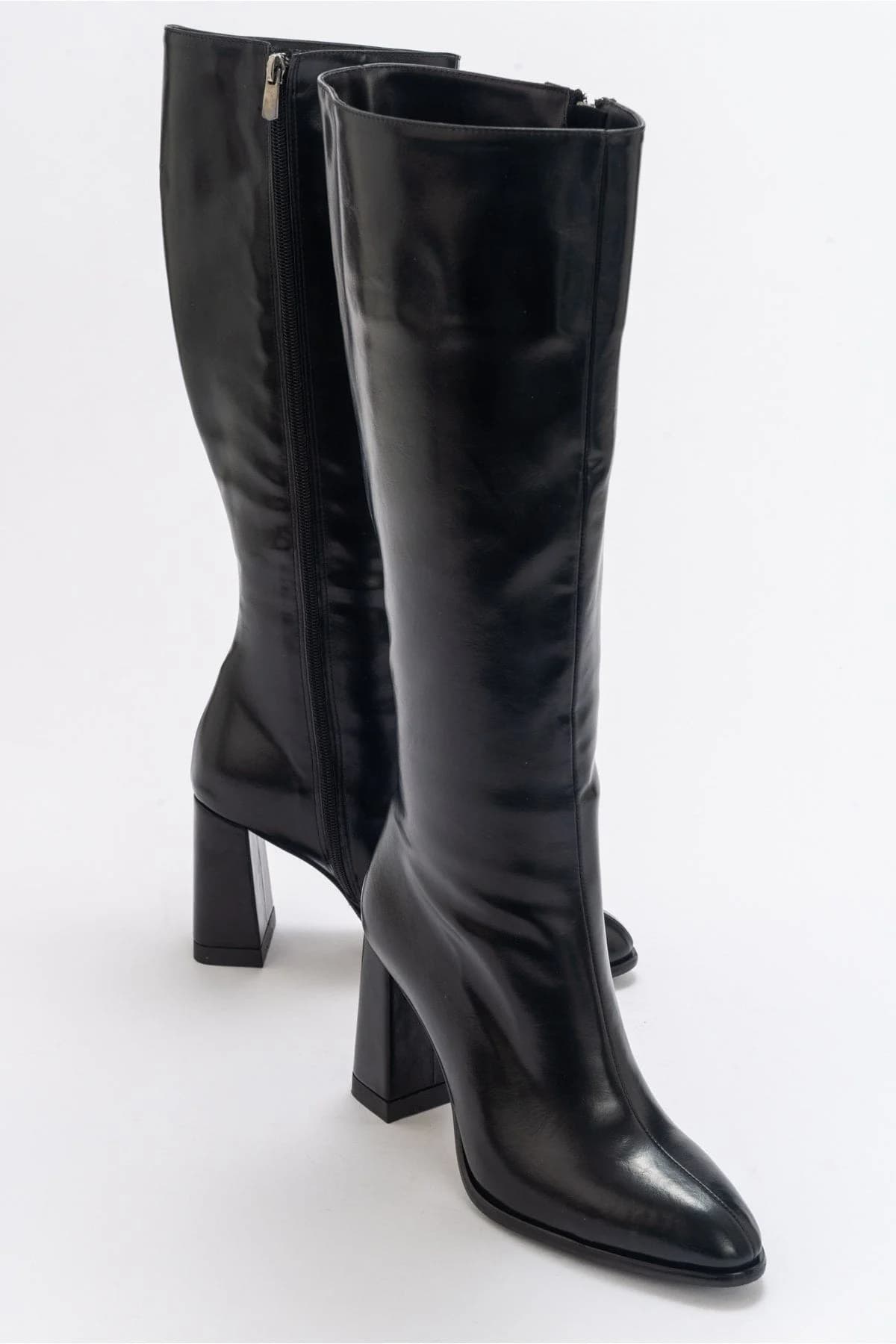 Black Heeled Boot – image 1