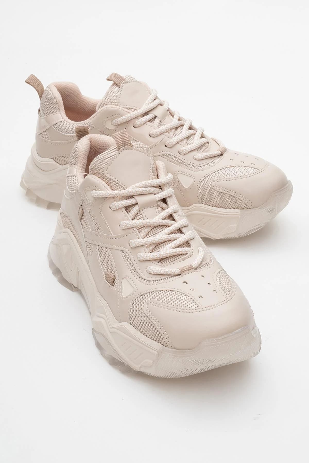 Lecce Beige Women's Sneaker – image 1