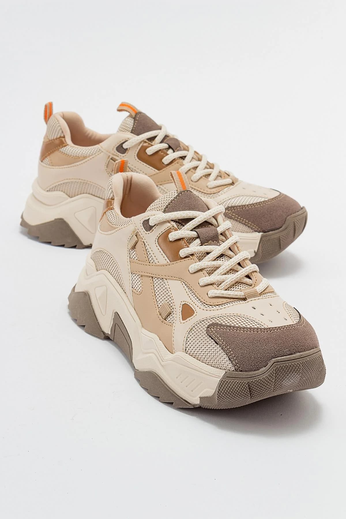 Lecce - Beige-Brown Sneaker (Women)