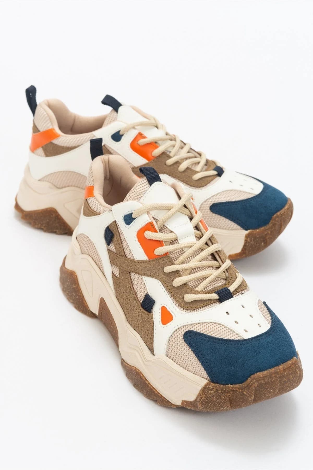 Lecce - Navy Multi Sneaker (Women)