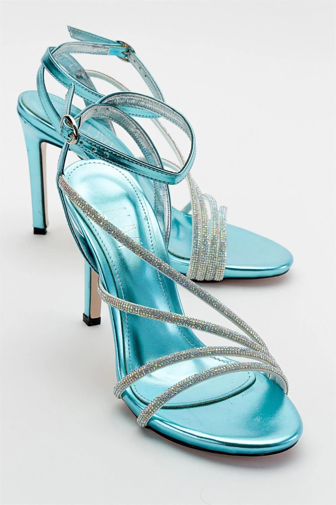 Leedy - Blue Heeled Shoe (Women)