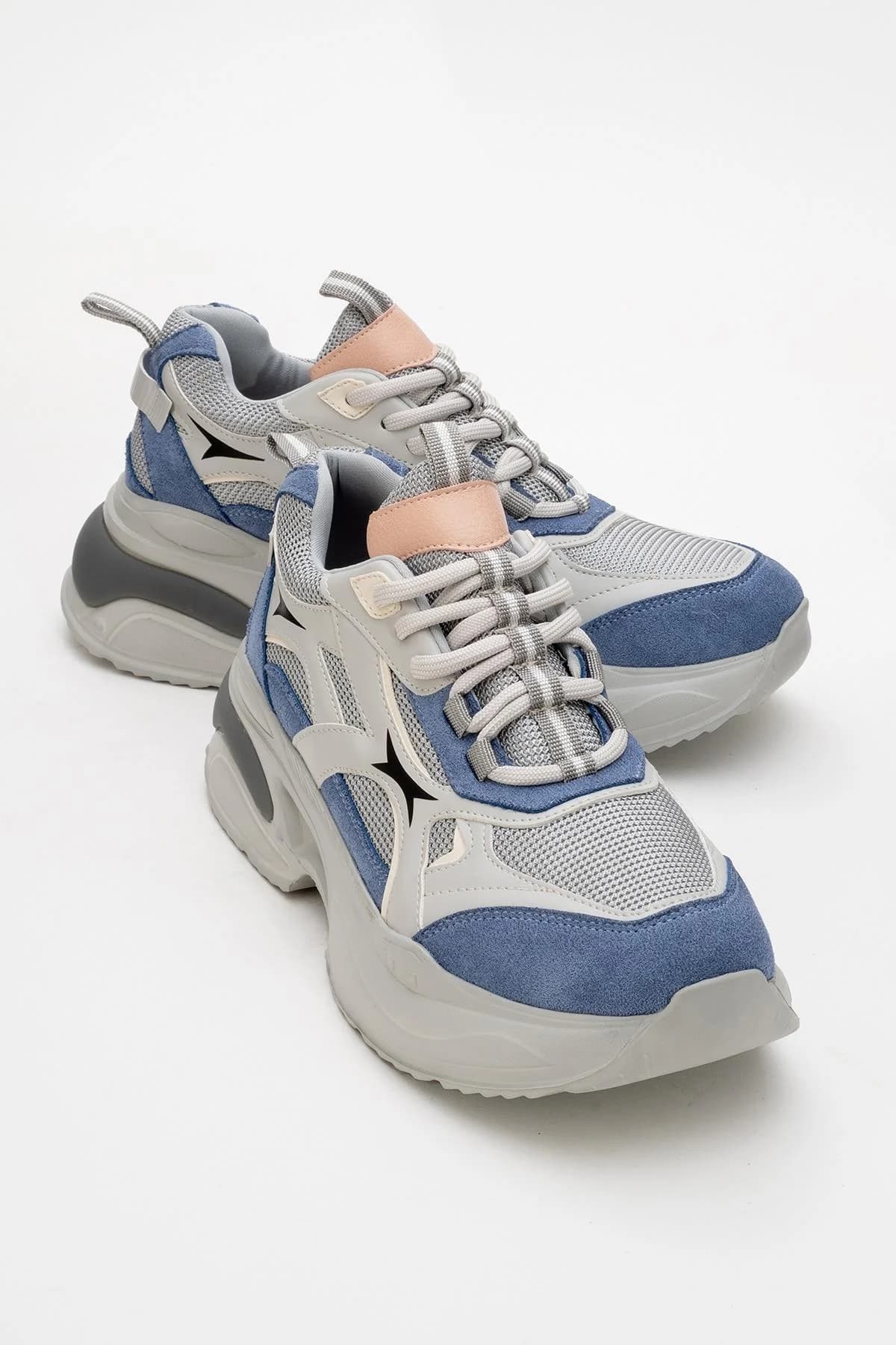 Marron - Blue Gray Sneaker (Women)