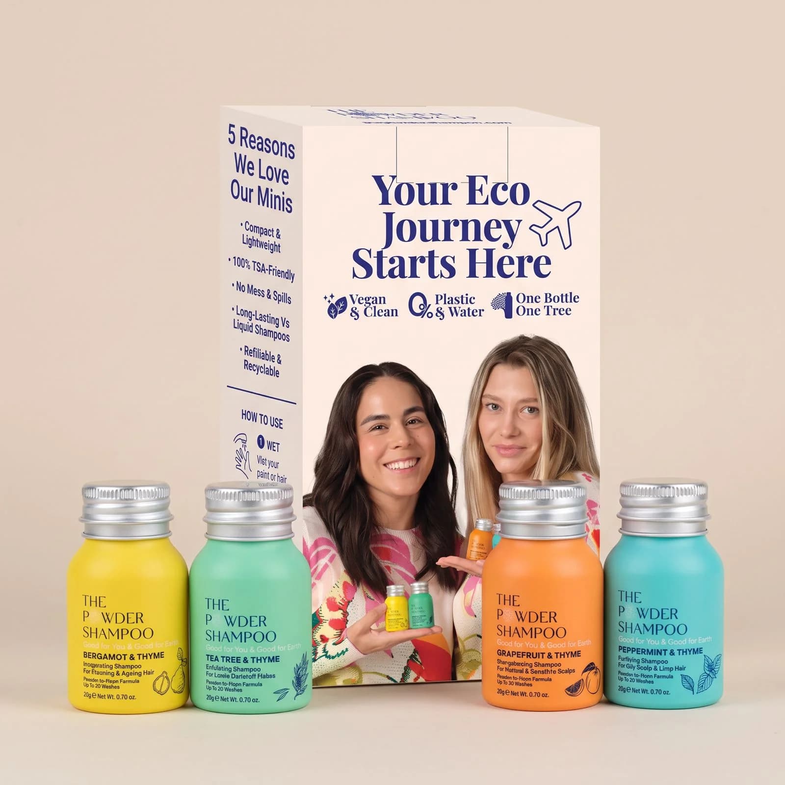 Shampoo Discovery Set (4 x 20g / 0.7oz)