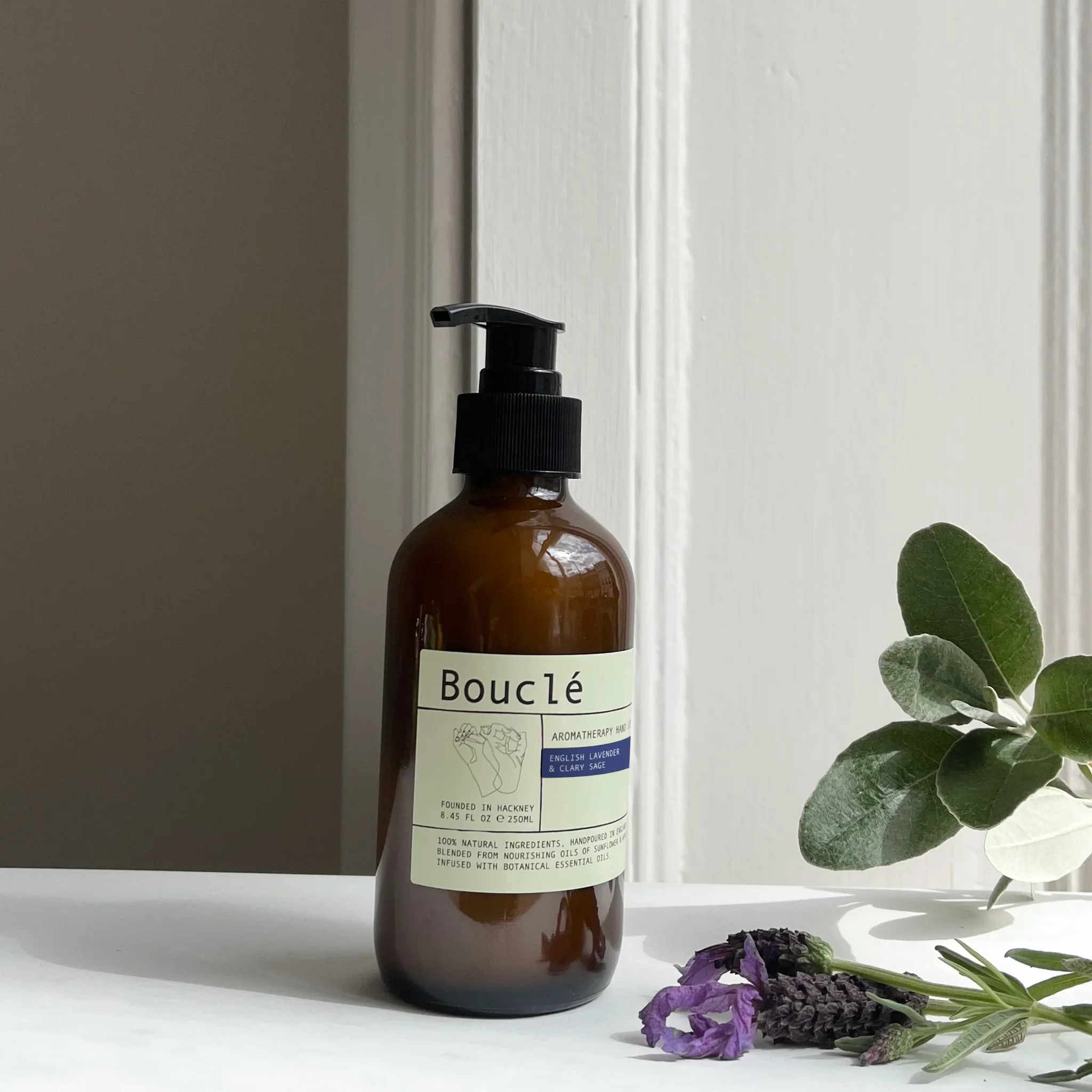 English Lavender & Clary Sage Essential Oil Hand Lotion