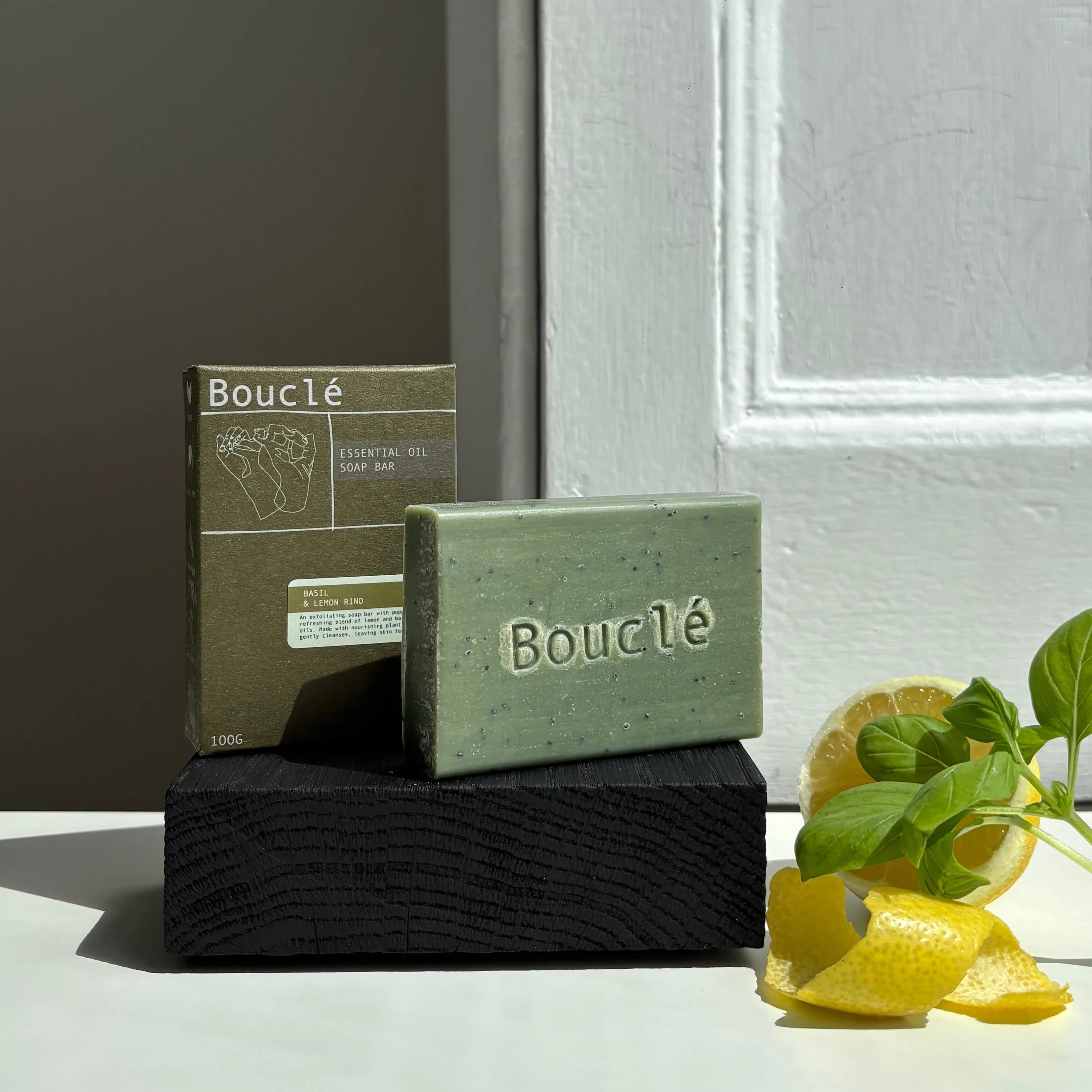 Basil & Lemon Rind Soap Bar