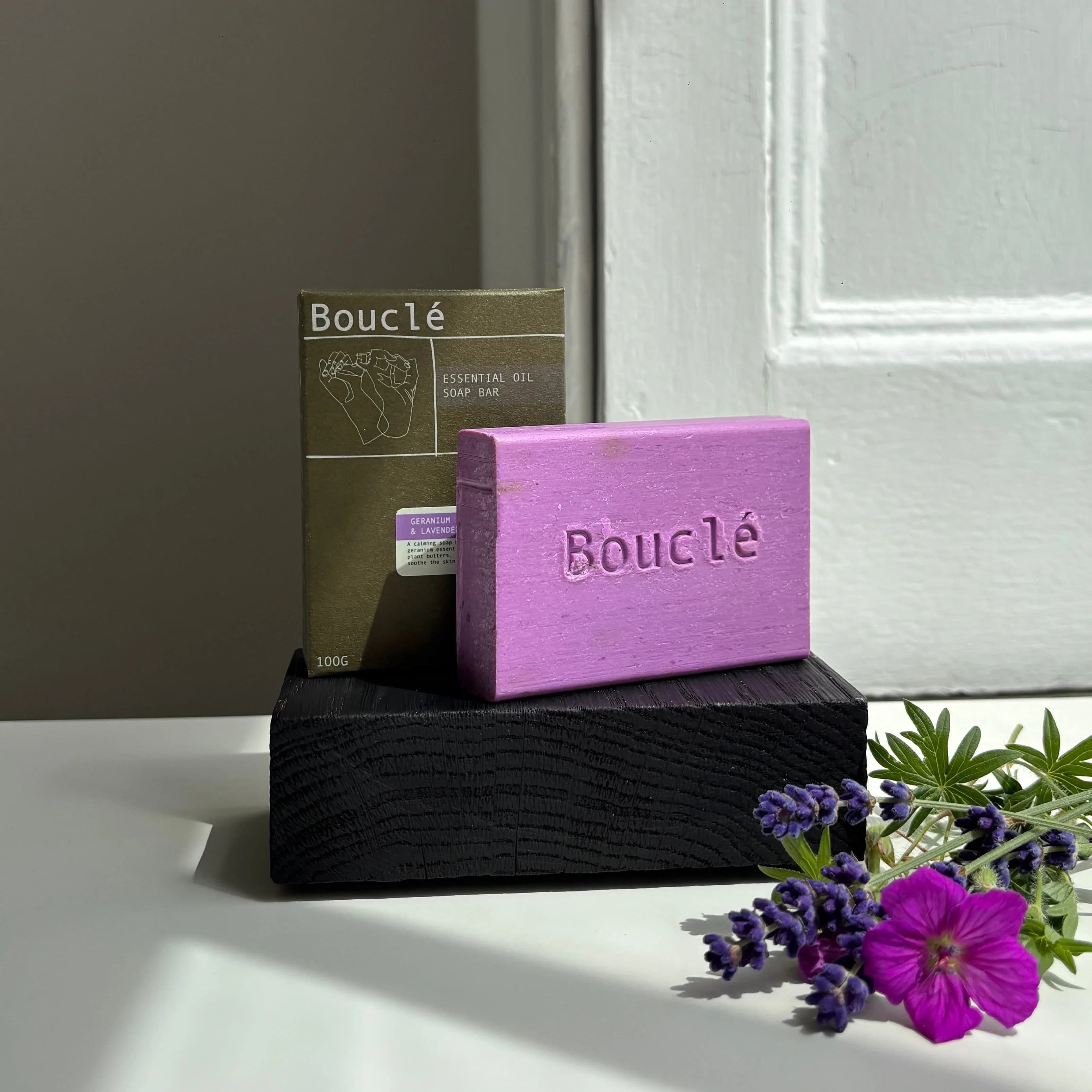 Geranium & Lavender Stem Soap Bar