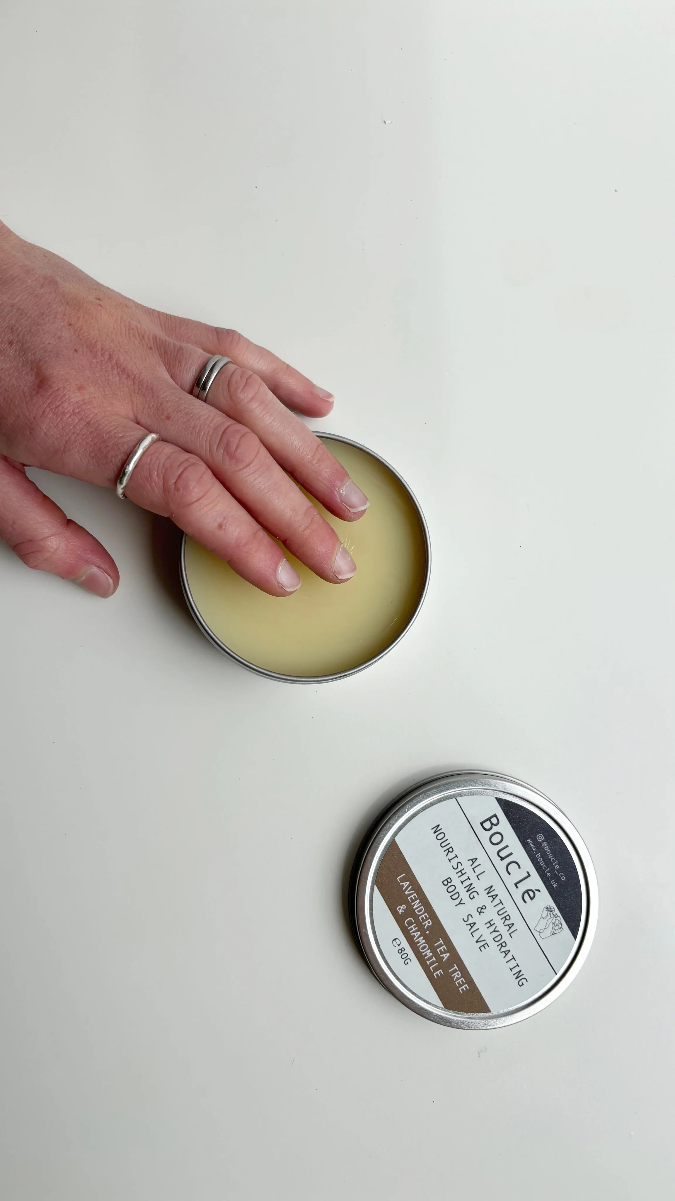 Lavender, Tea Tree & Chamomile Hydrating Body Salve