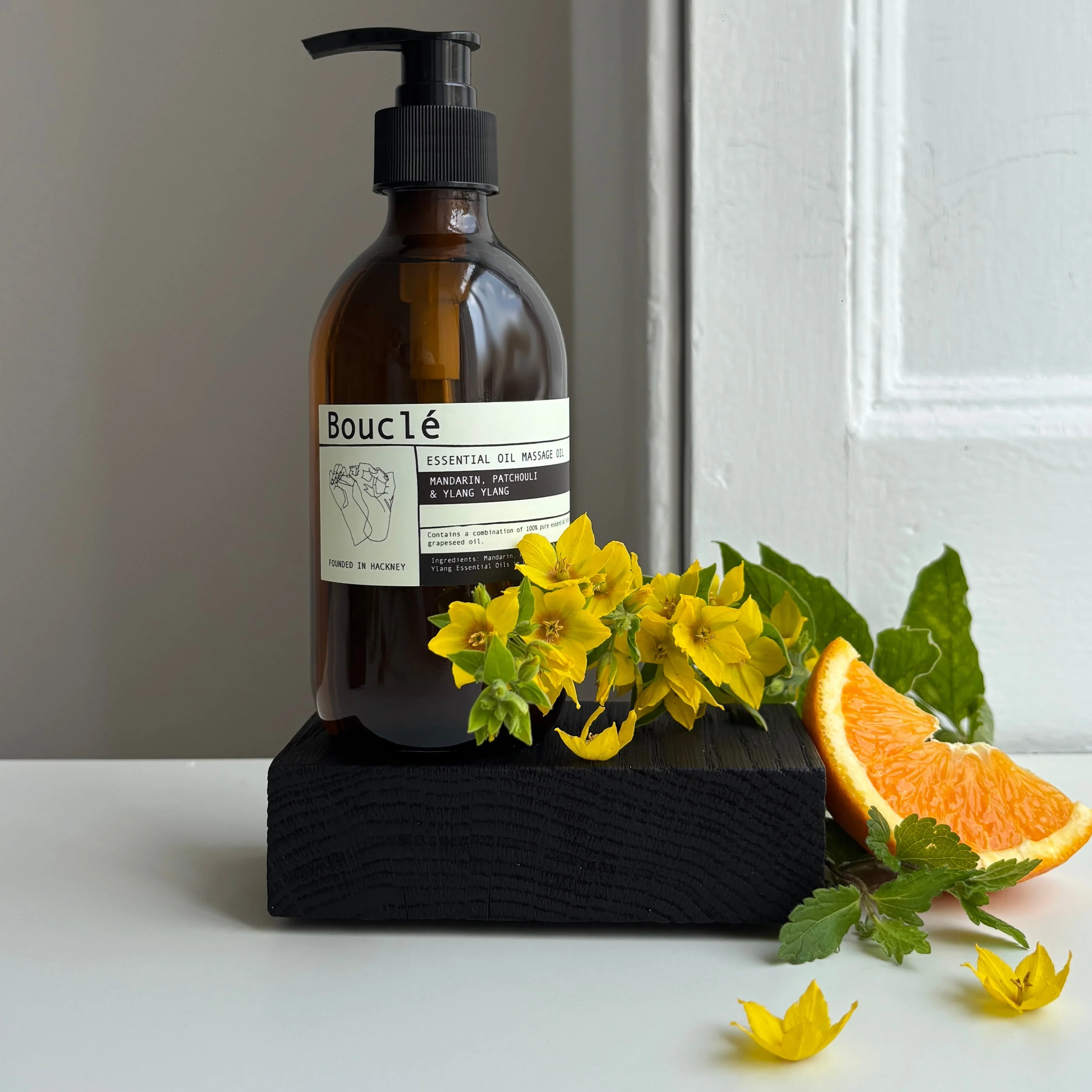 Mandarin, Patchouli & Ylang Ylang Natural Massage Oil