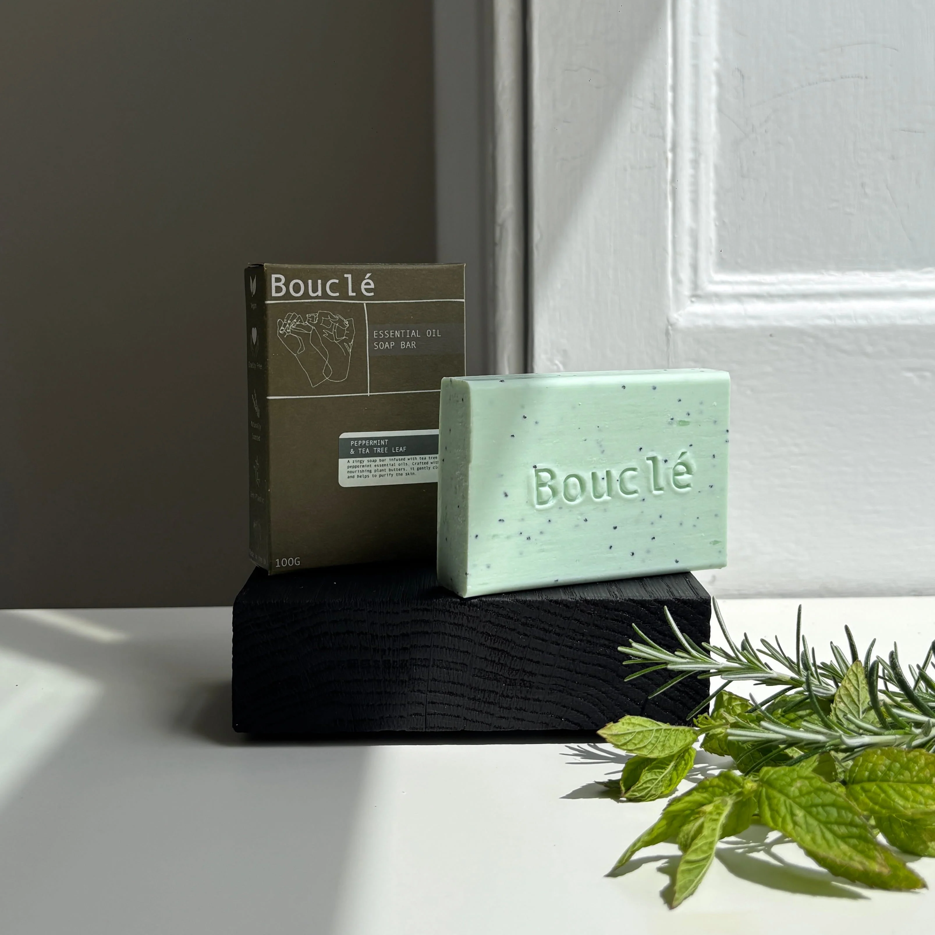 Peppermint & Tea Tree Leaf Soap Bar