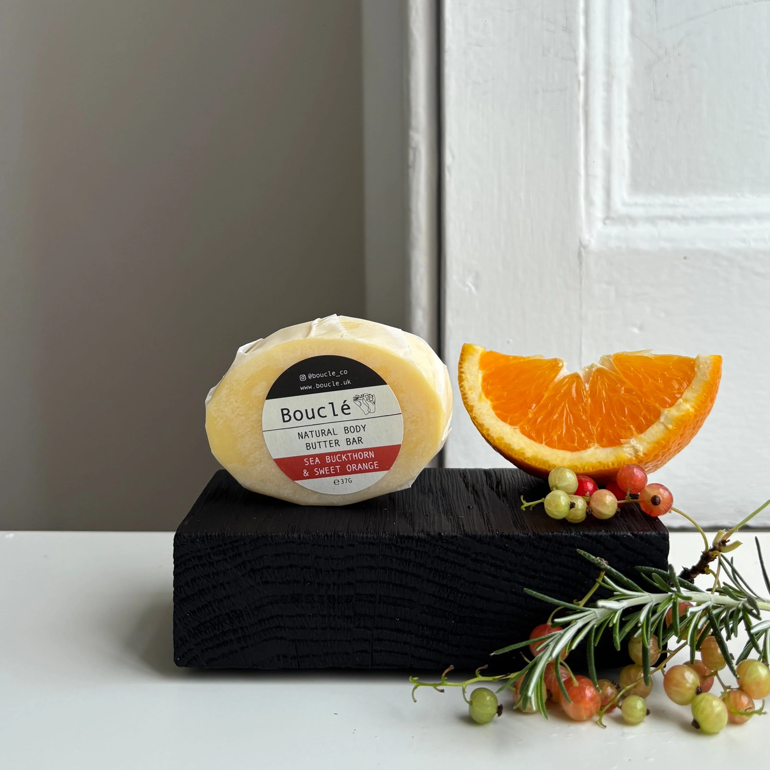 Sea Buckthorn & Sweet Orange Natural Body Butter Bar