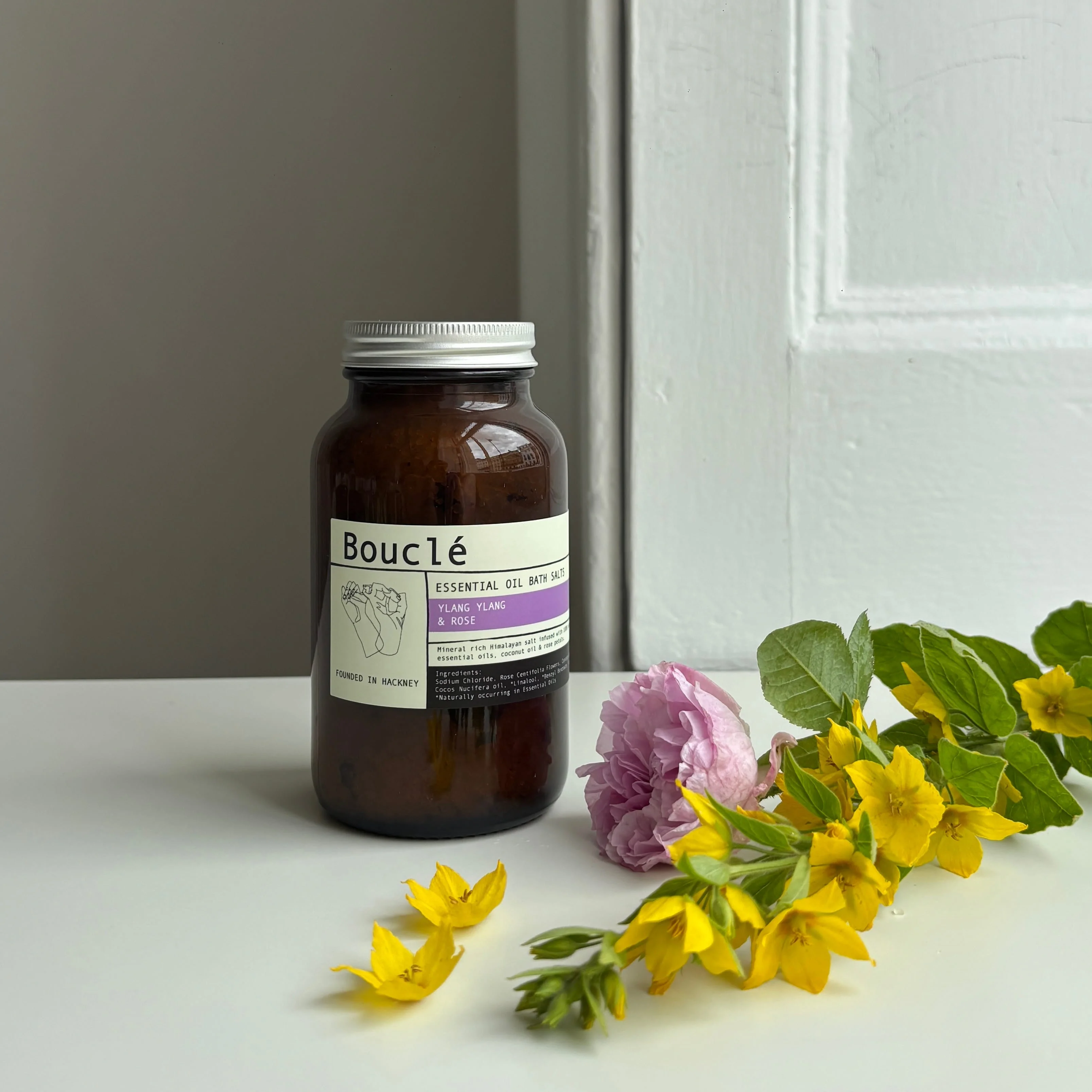 Ylang Ylang & Rose Botanical Bath Salts