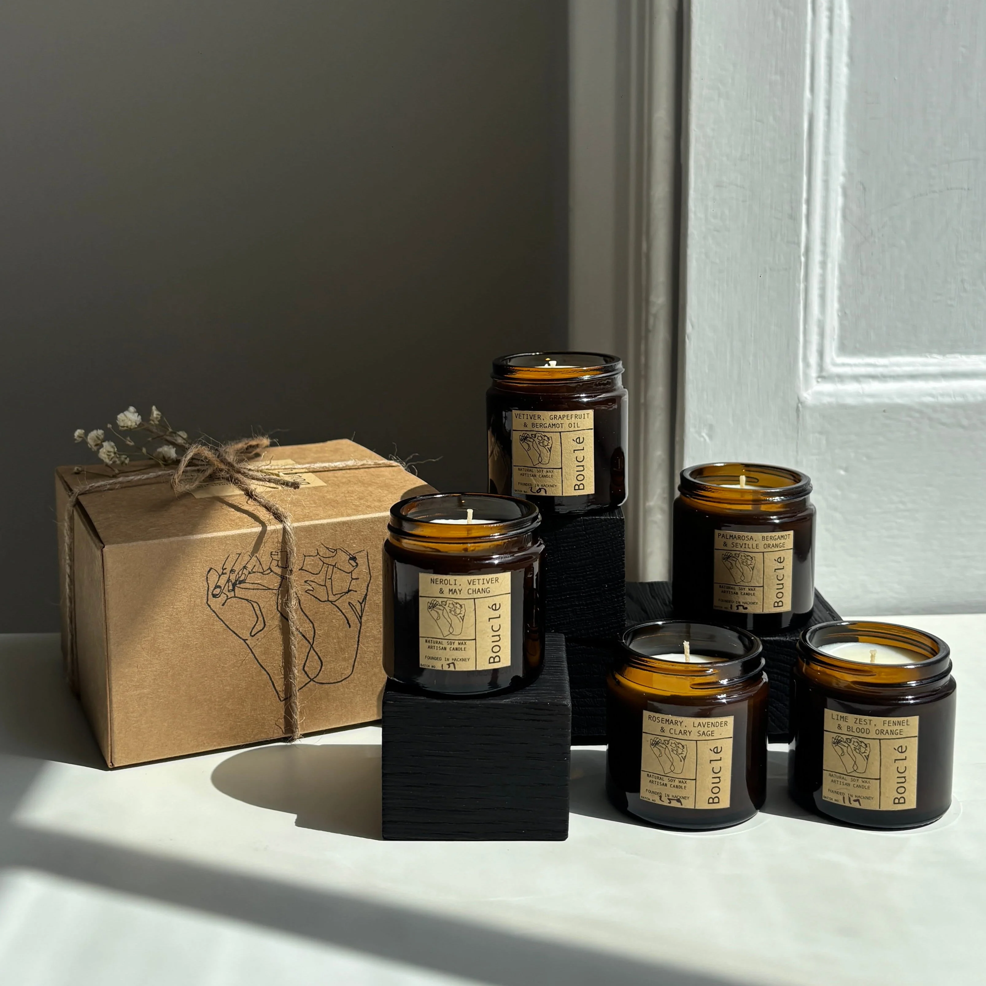 All Natural Aromatherapy Candle Discovery Set