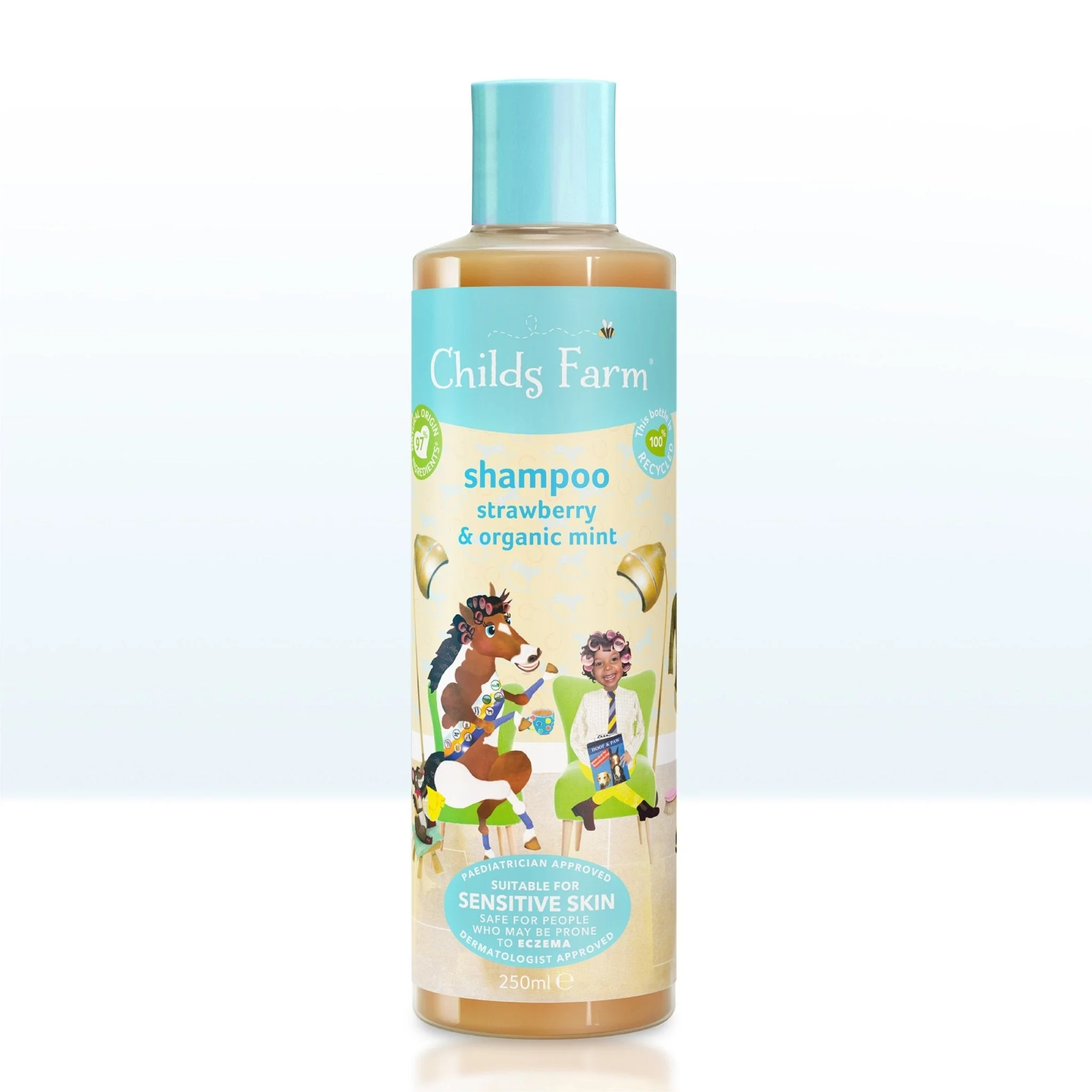 Strawberry & Organic Mint Detangling Shampoo – image 1