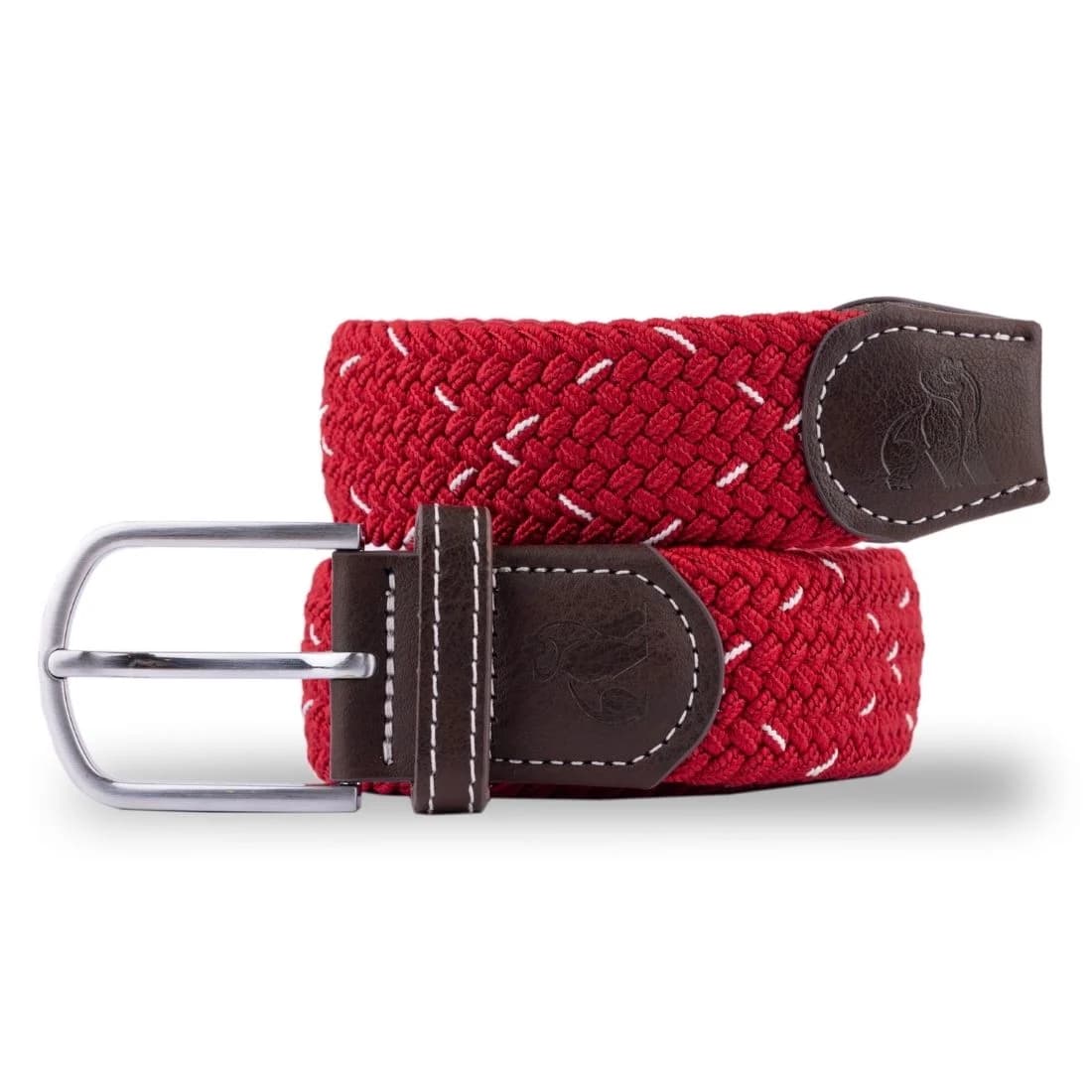 Woven Belt - Red & White Dot