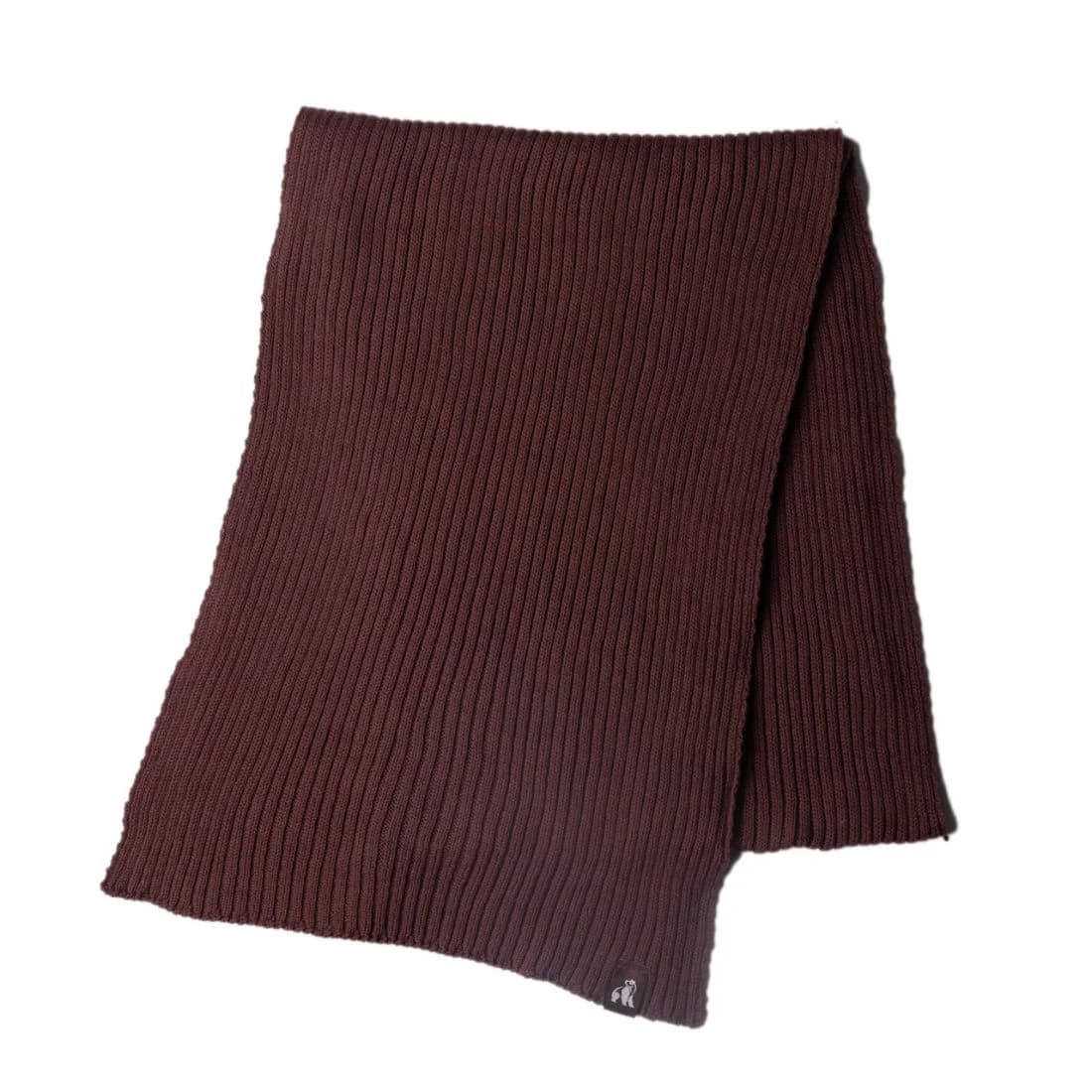 Burgundy Organic Cotton Scarf – image 1