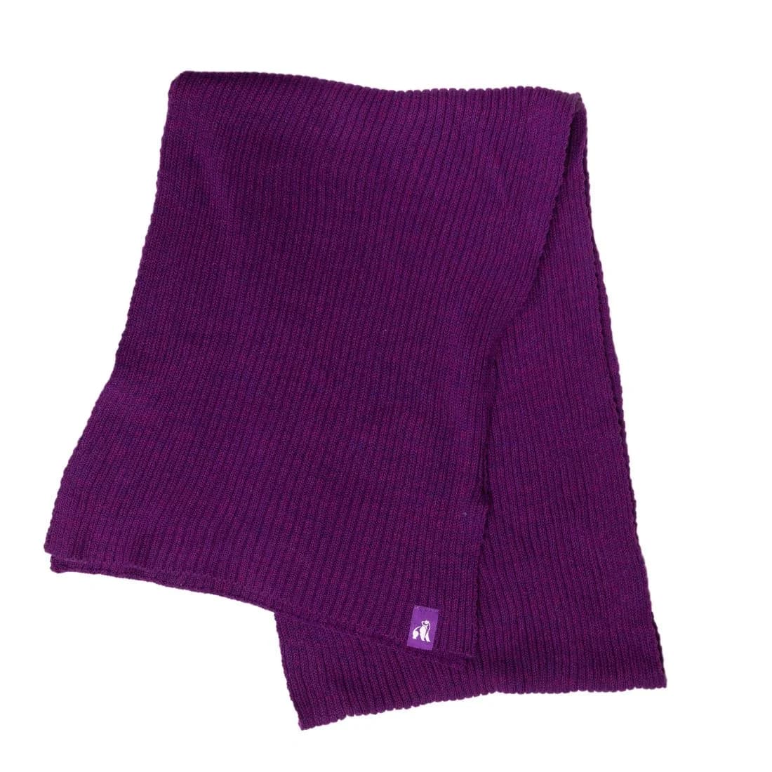 Purple Organic Cotton Scarf – image 1