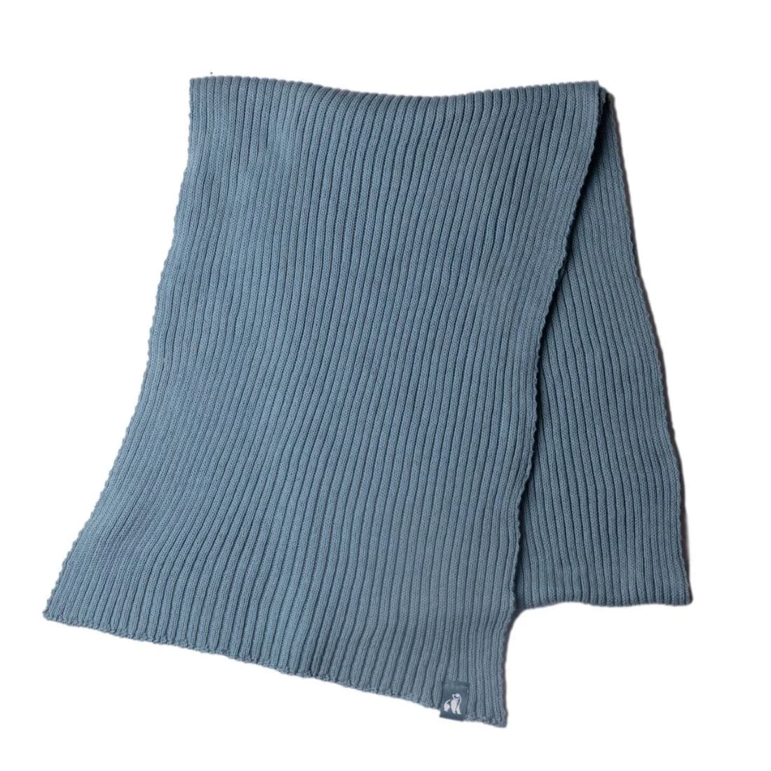 Turquoise Organic Cotton Scarf – image 1