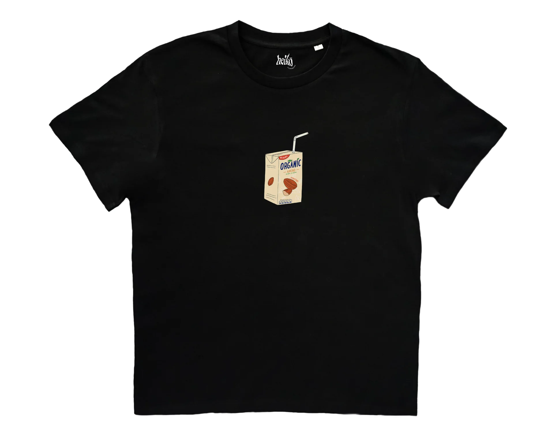 Almond Milk Addict - Unisex Organic Cotton T-Shirt