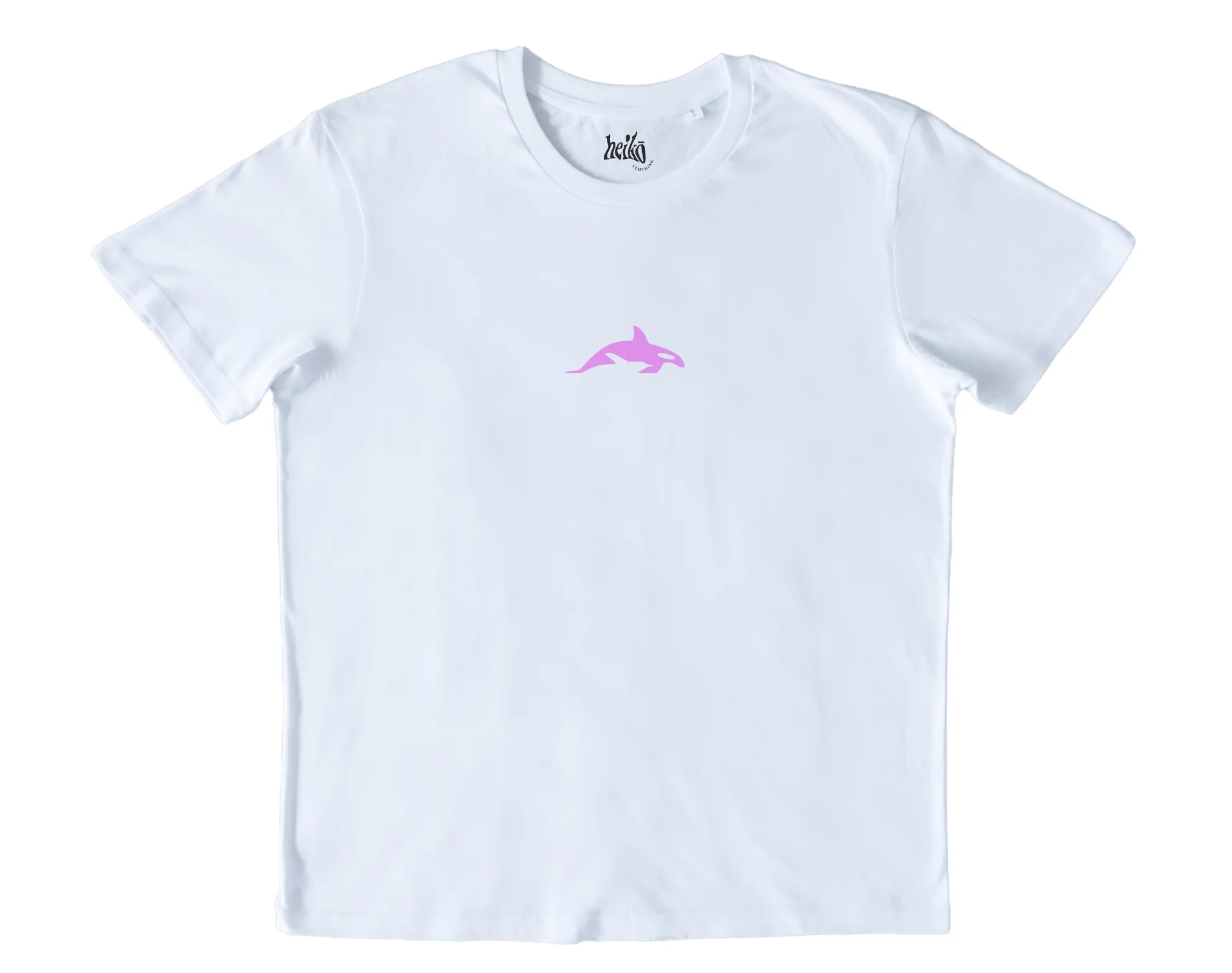 Pink Orca - Unisex Organic Cotton T-Shirt
