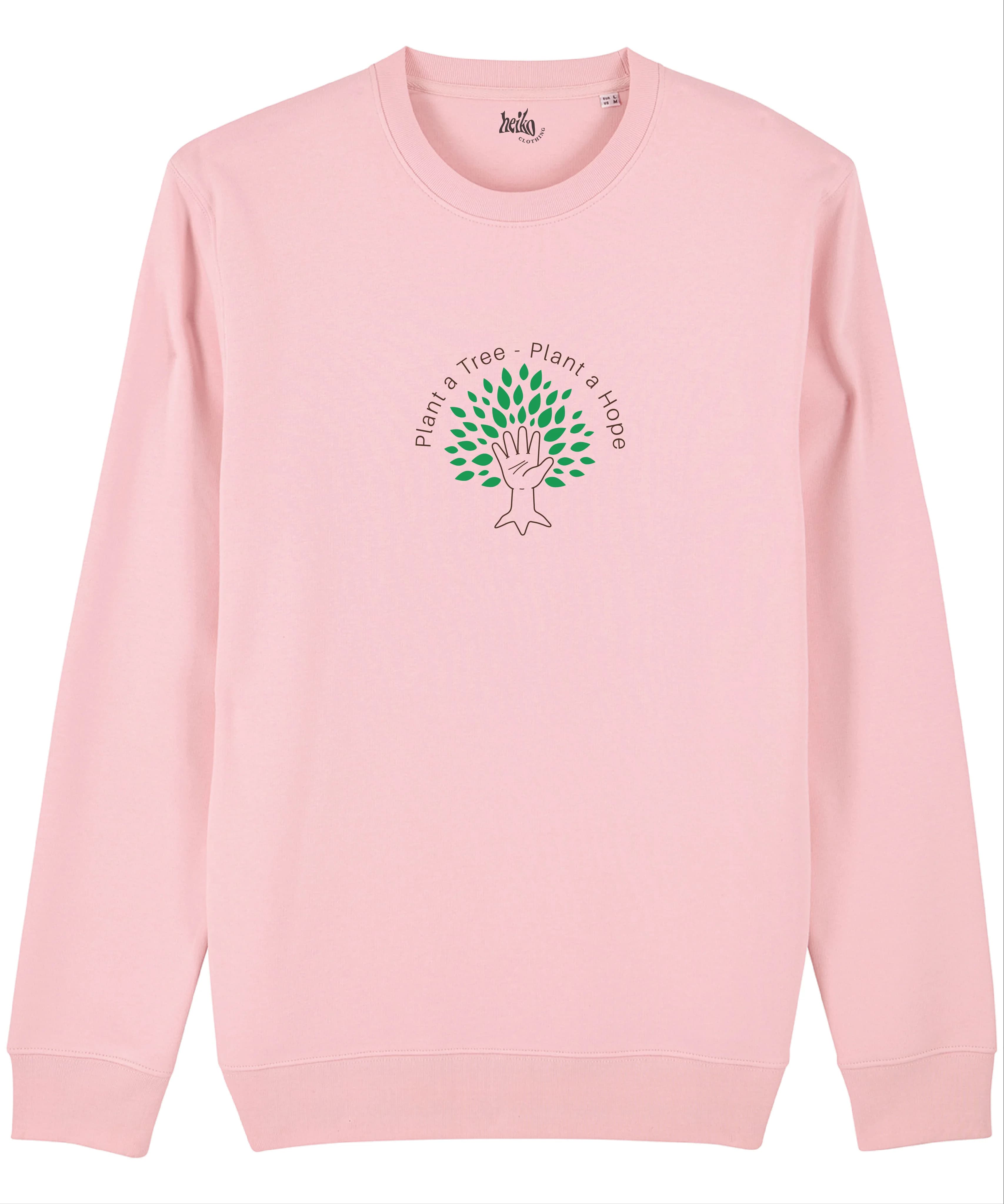 Plant a Tree Plant a Hope - Unisex Sustainable Sweatshirt - New Design '24