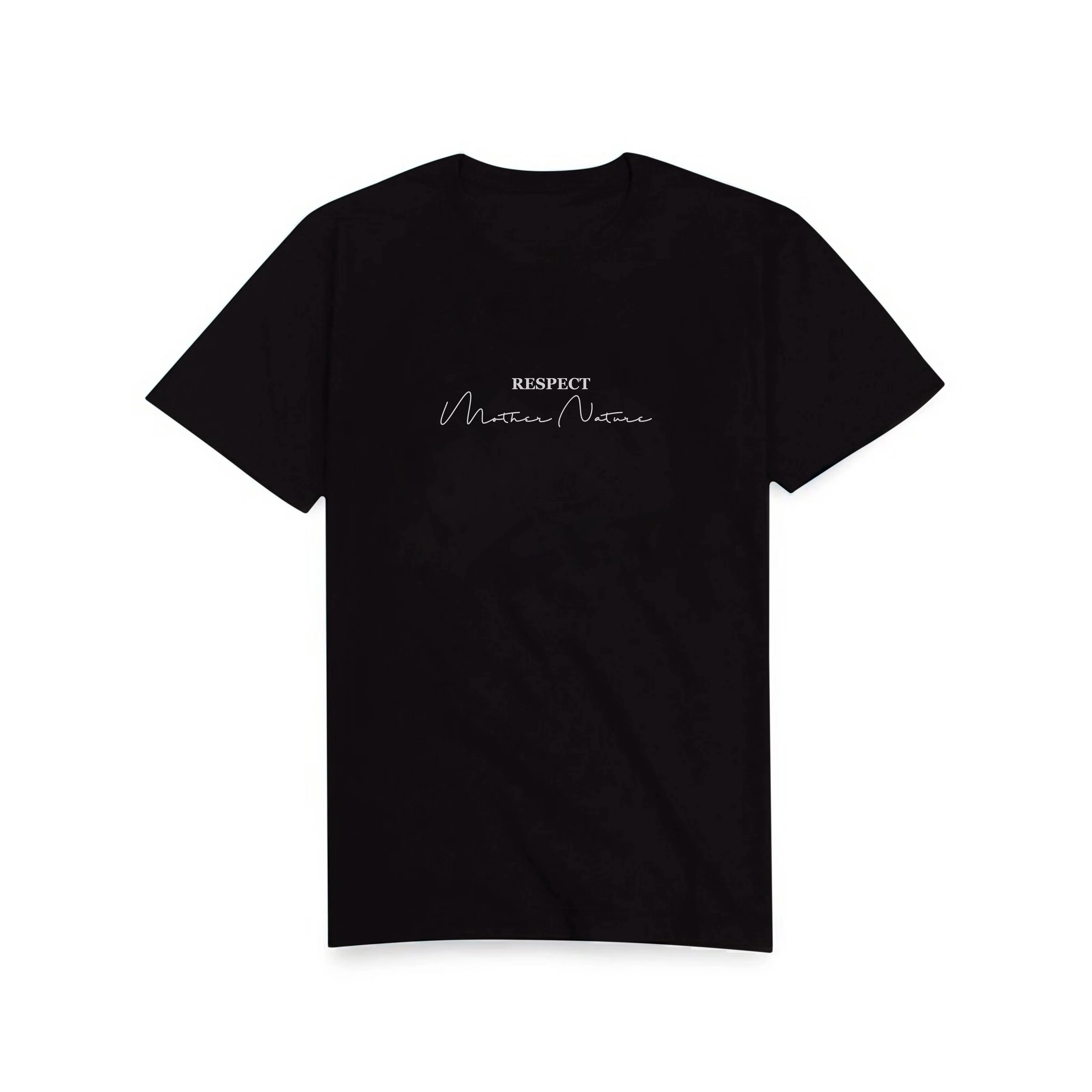 Respect Mother Nature - Unisex Organic Cotton T-Shirt