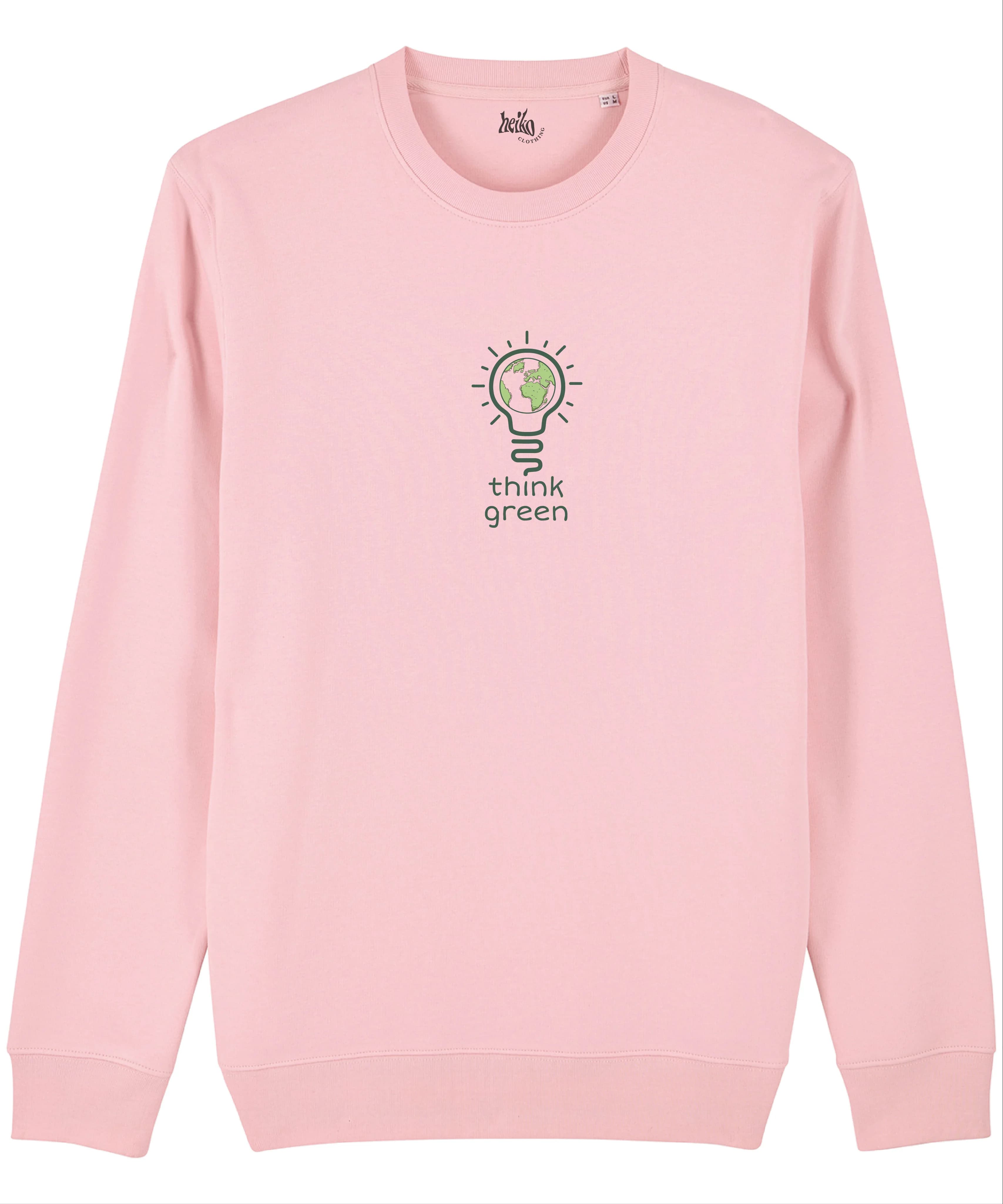 Think Green - Unisex Sustainable Sweatshirt - New Design '24