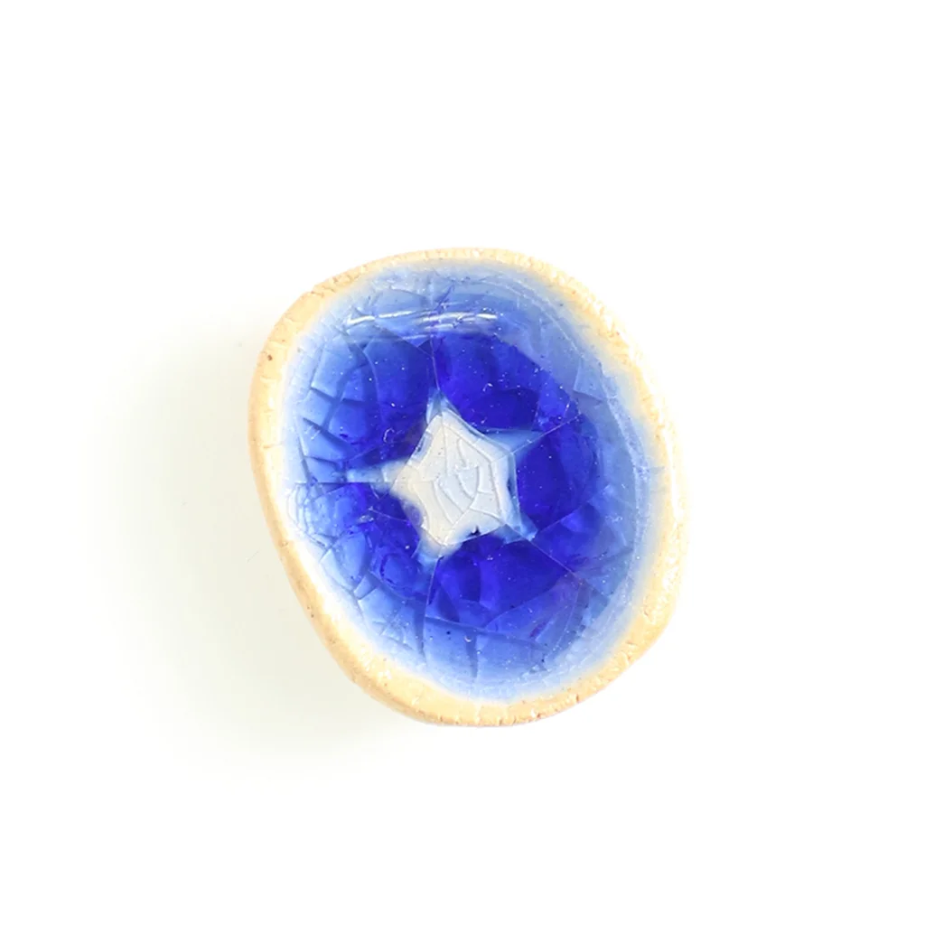 Handmade Ceramic Pocket Token Worry Stone