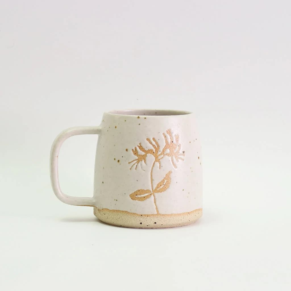 Honeysuckle Stoneware Mug – image 1