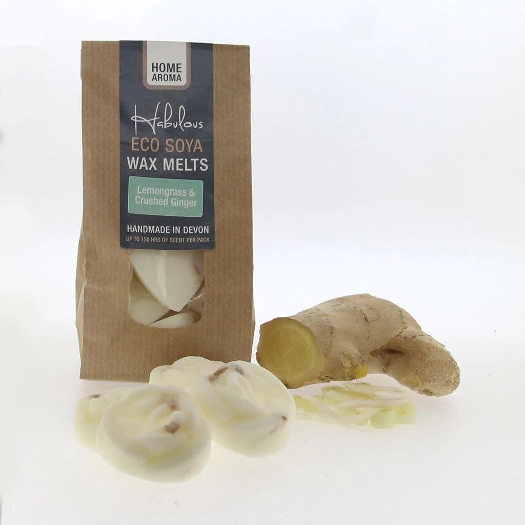 Lemongrass & Crushed Ginger Eco Soya Wax Melts Pack