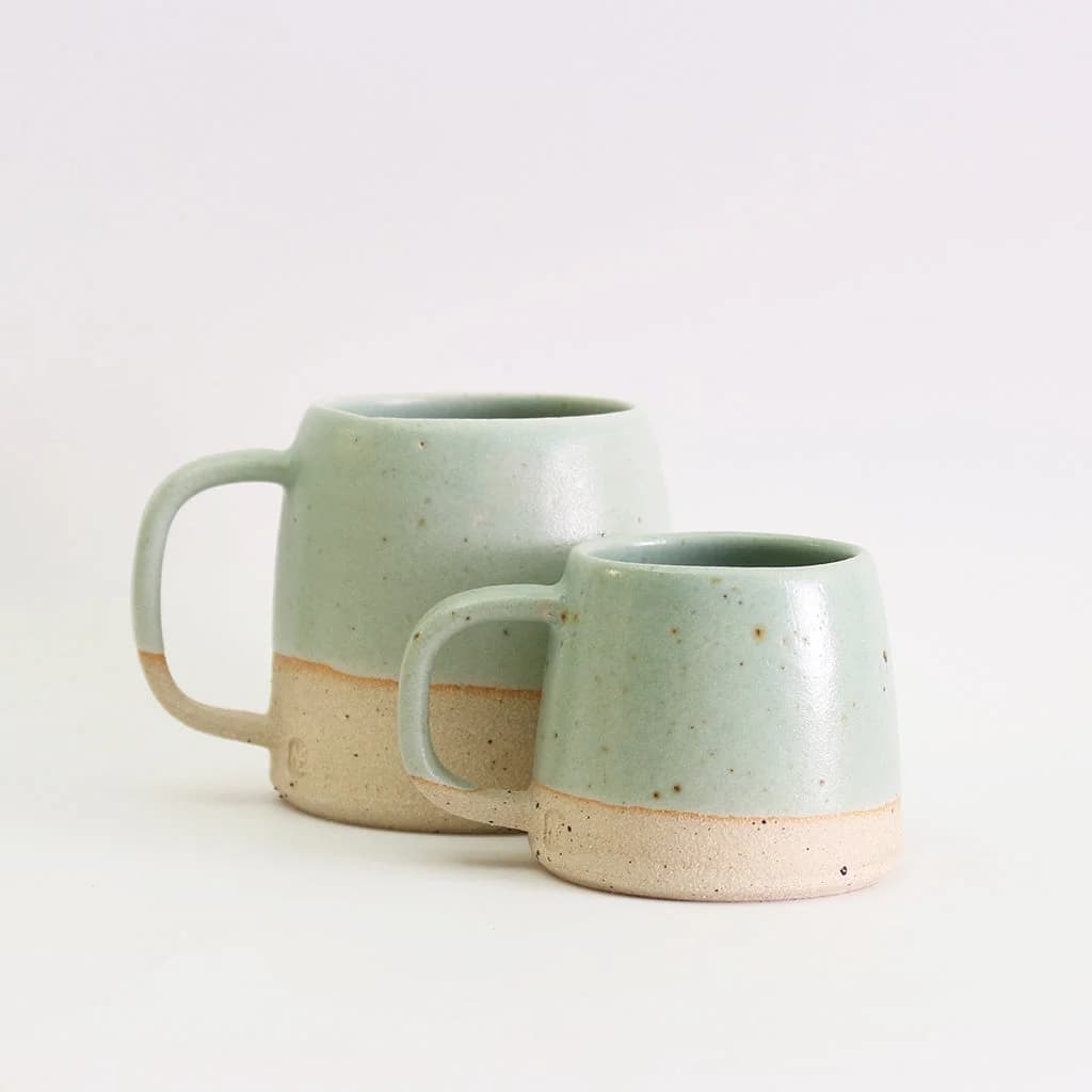 Mint Green Small Stoneware Mug