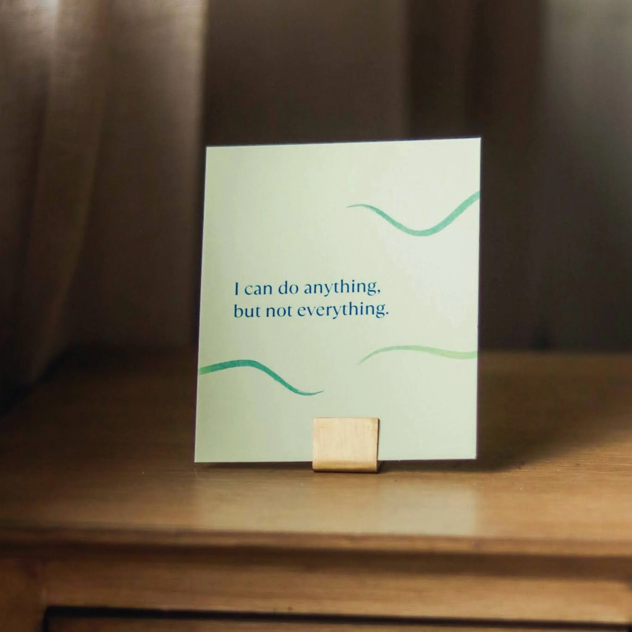 Affirmation Cards With Stand