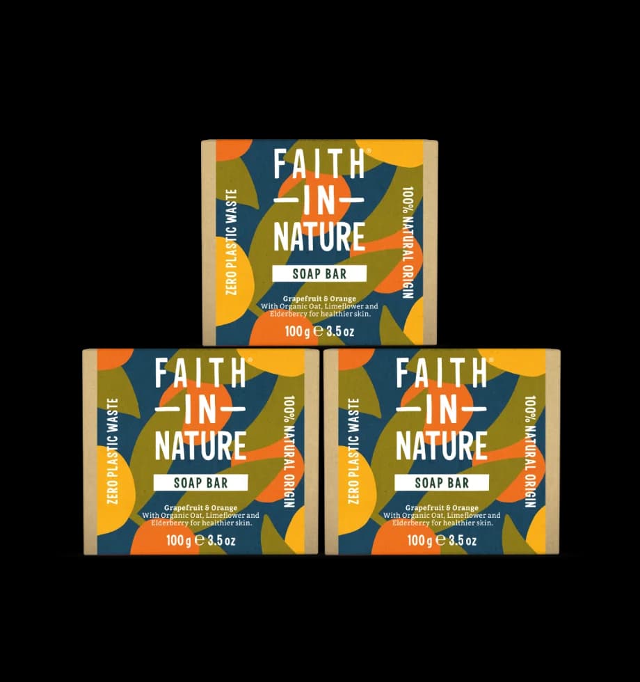 Orange Soap Bars, 3-Pack – image 1