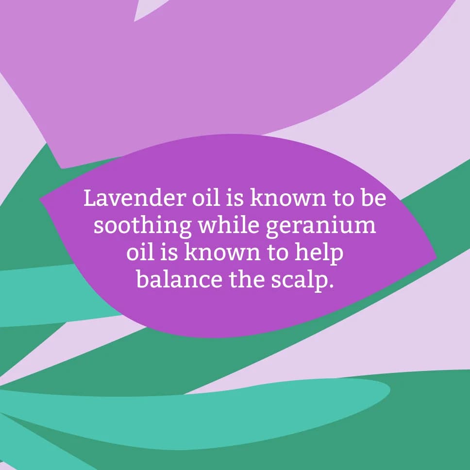 Lavender & Geranium shampoo bar