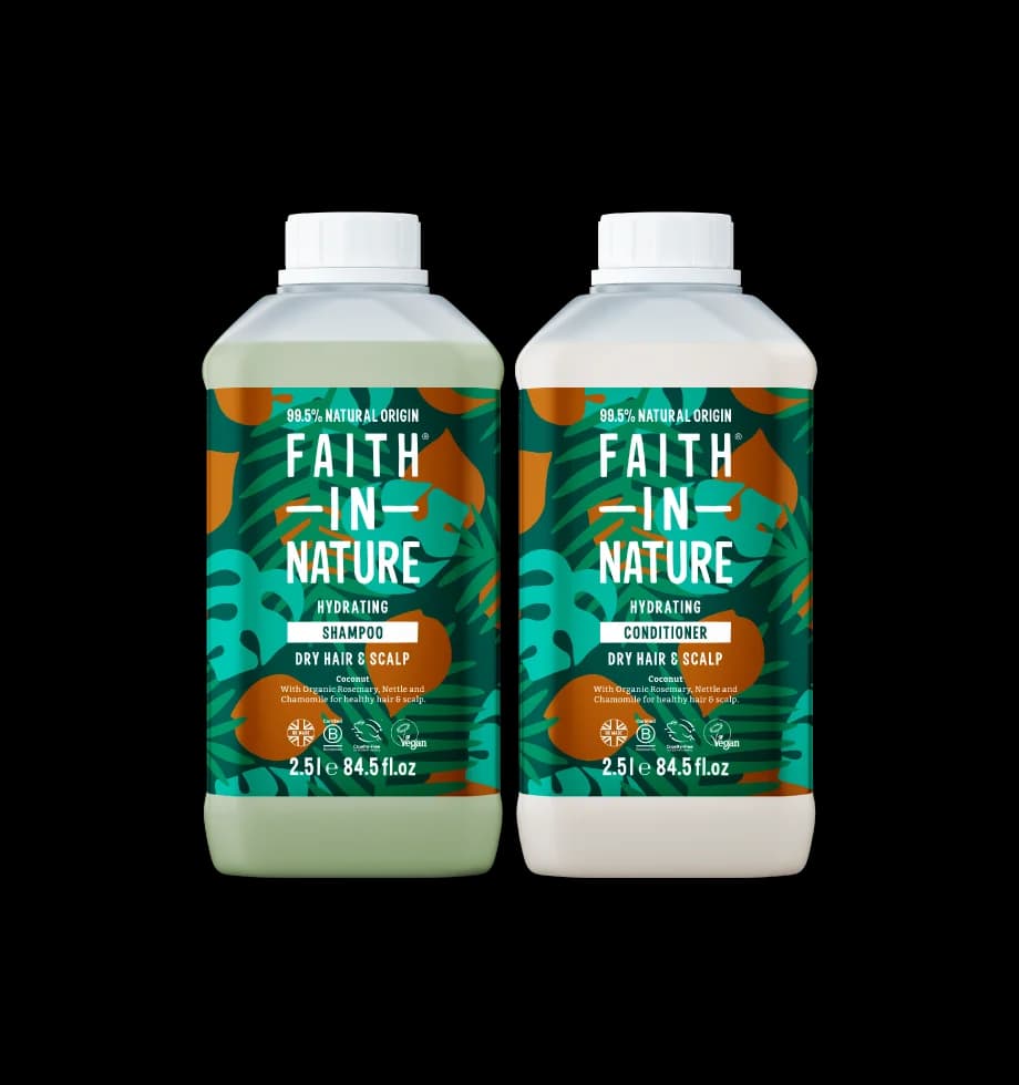Coconut Shampoo & Conditioner Set - 2.5L