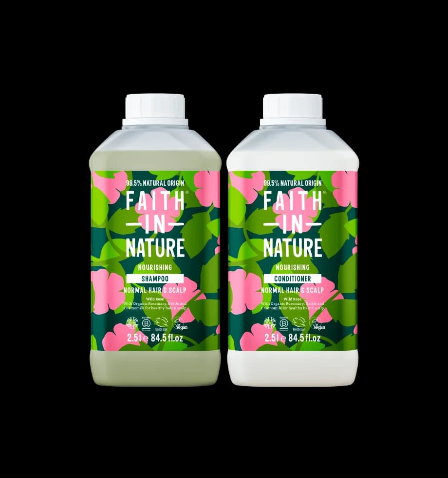 Wild Rose Shampoo & Conditioner Set - 2.5L