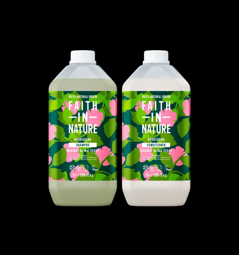 Wild Rose Shampoo & Conditioner Set - 5L