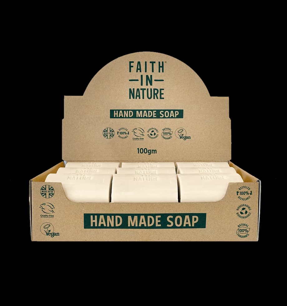 Box of 18 Unwrapped Lavender & Geranium Soaps