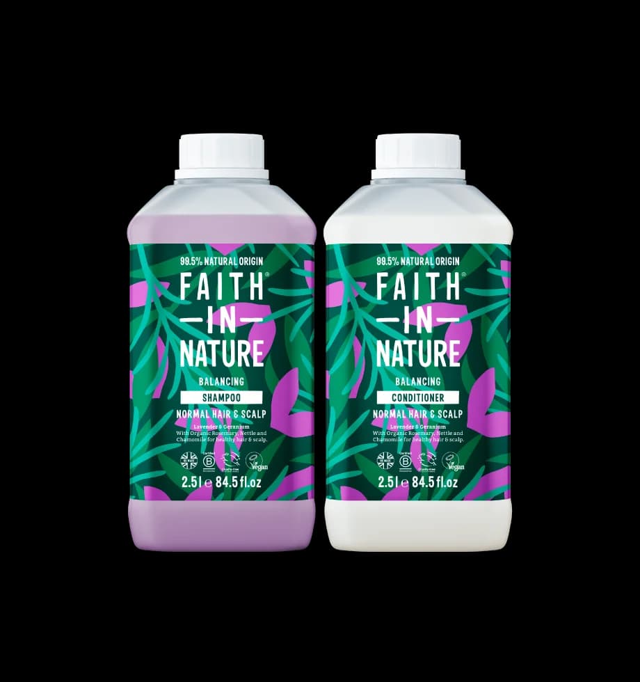 Lavender & Geranium Shampoo & Conditioner Set - 2.5L