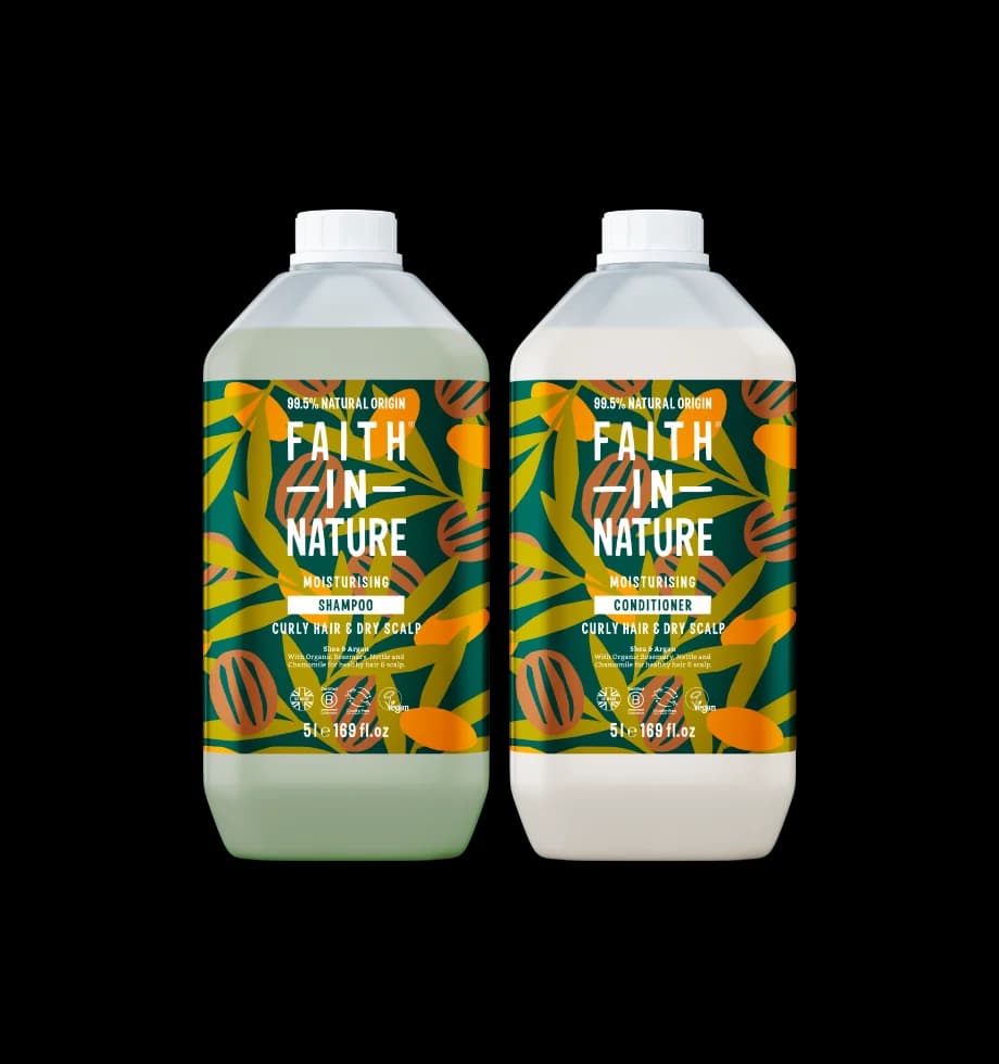 Shea & Argan Shampoo & Conditioner Set - 5L