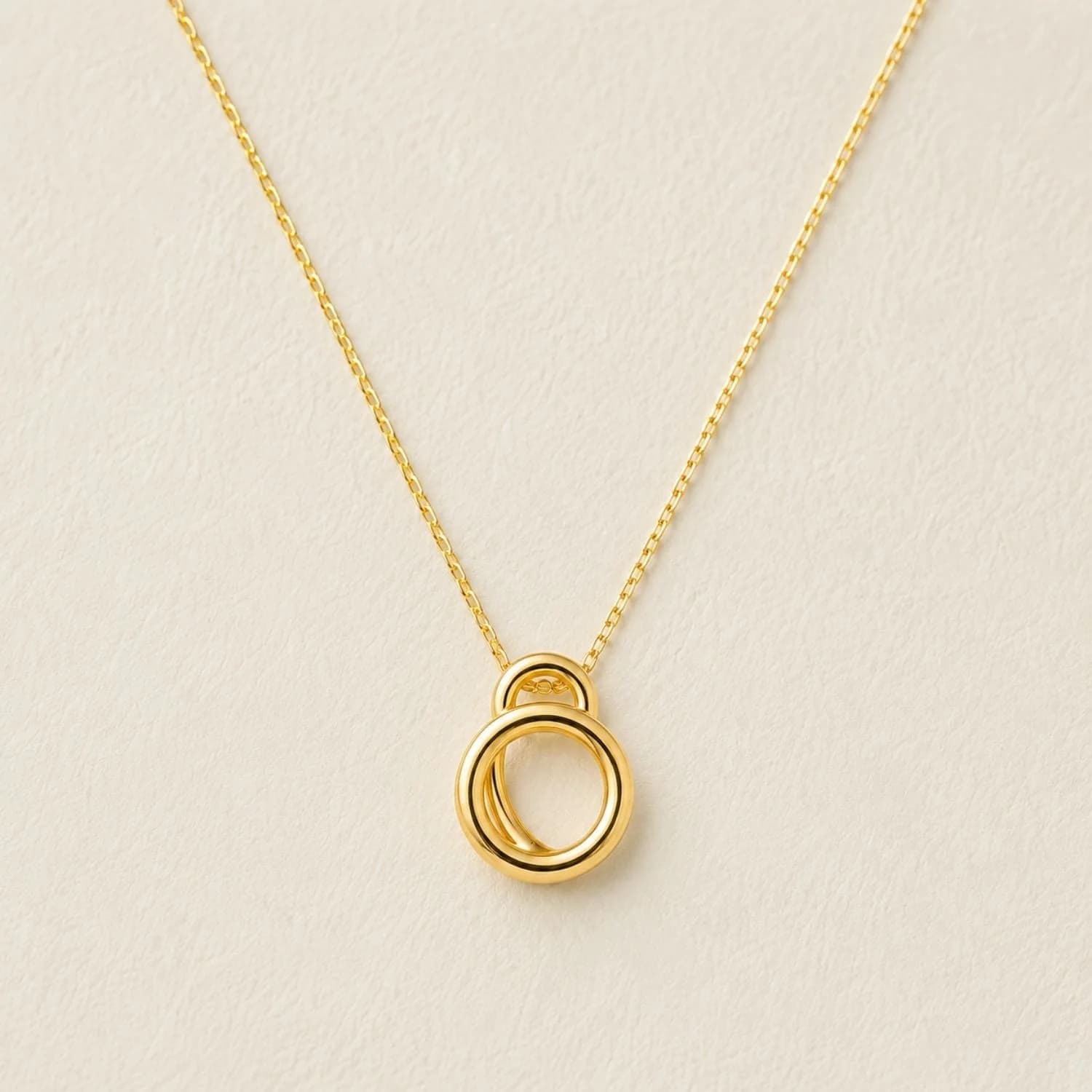 Endlessly Becoming Gold Necklace – image 1