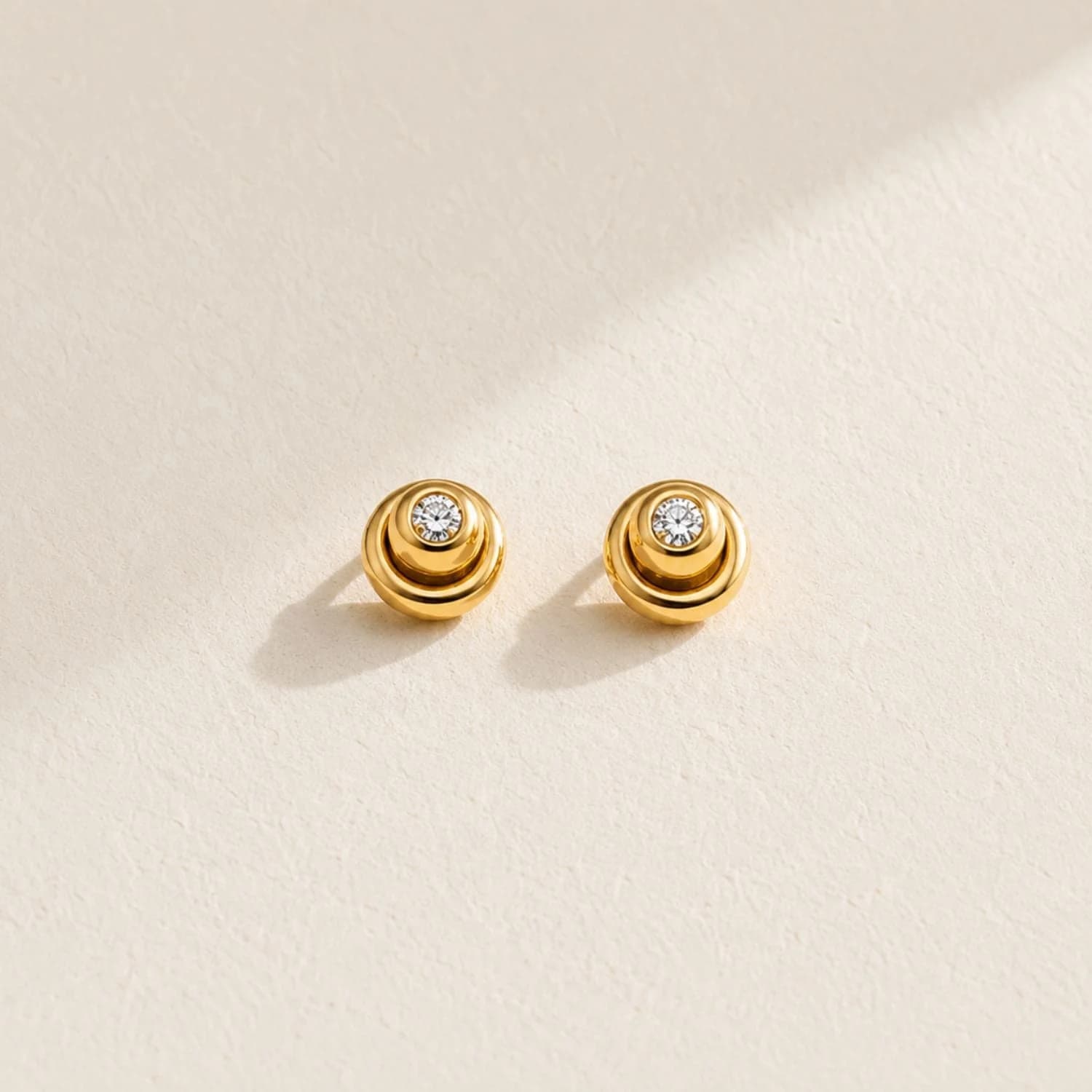 Exactly Where I Want To Be — Diamond Stud Earrings