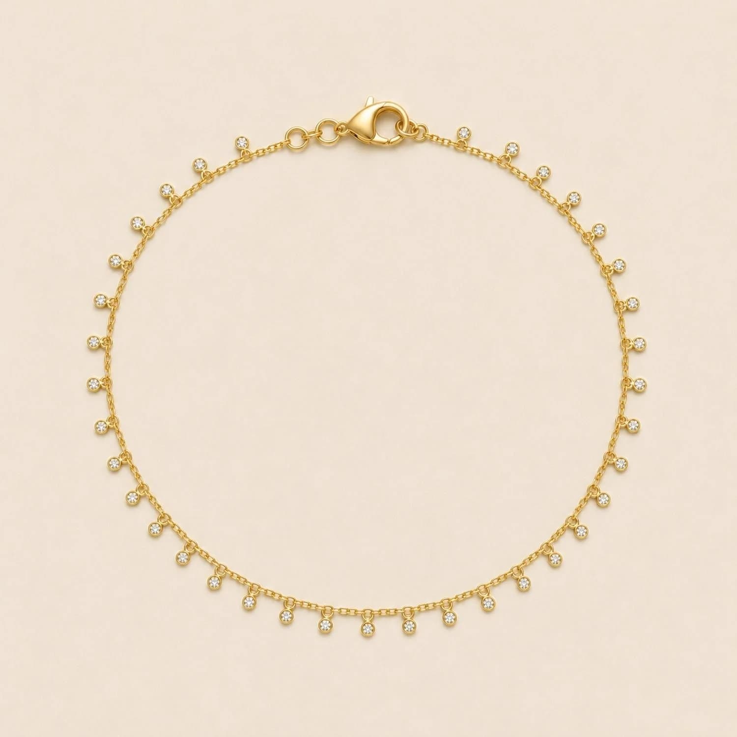 Aurora Diamond Station Bracelet – image 1