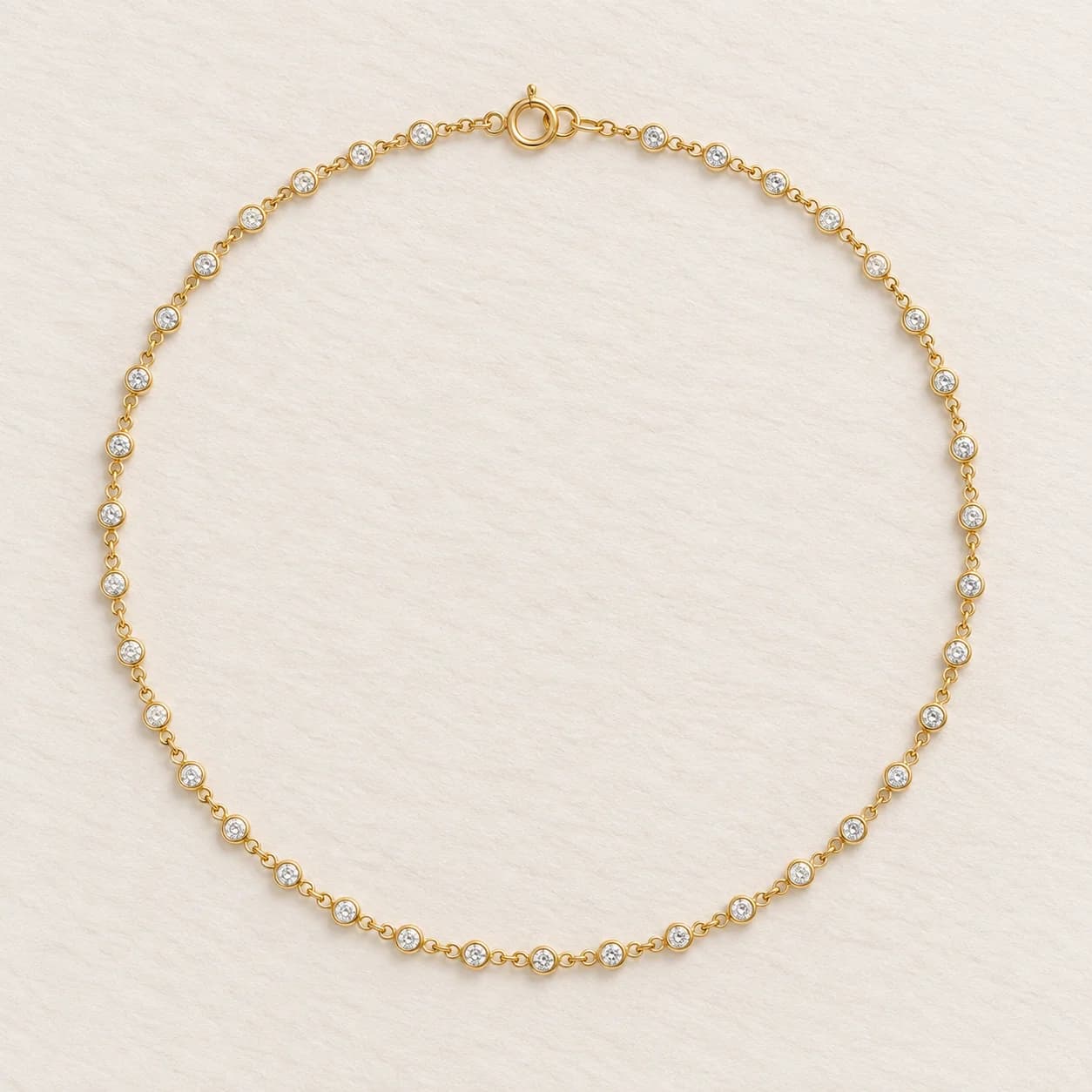 Aurora Diamond Rivière Necklace – image 1