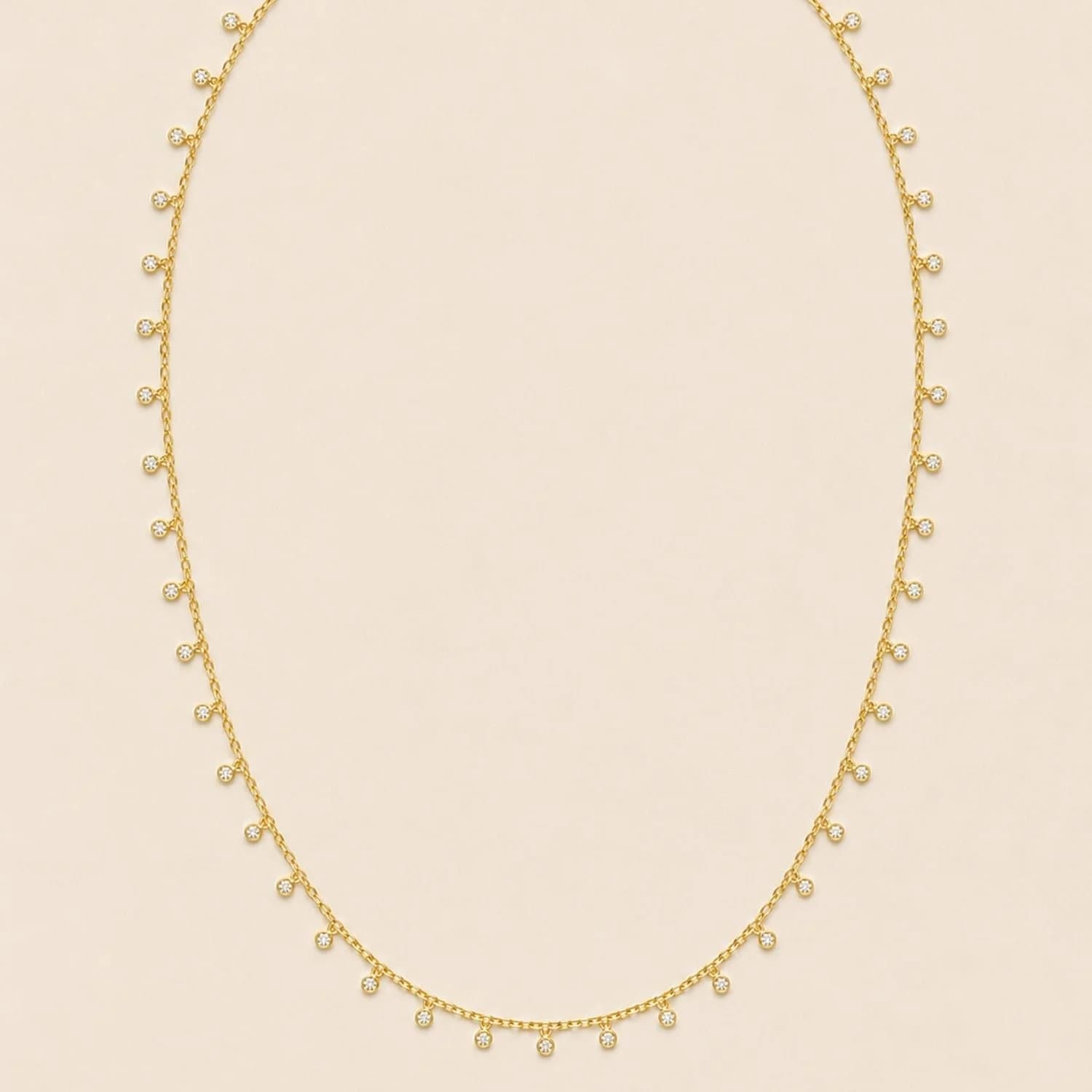 Aurora Diamond Stardust Necklace – image 1