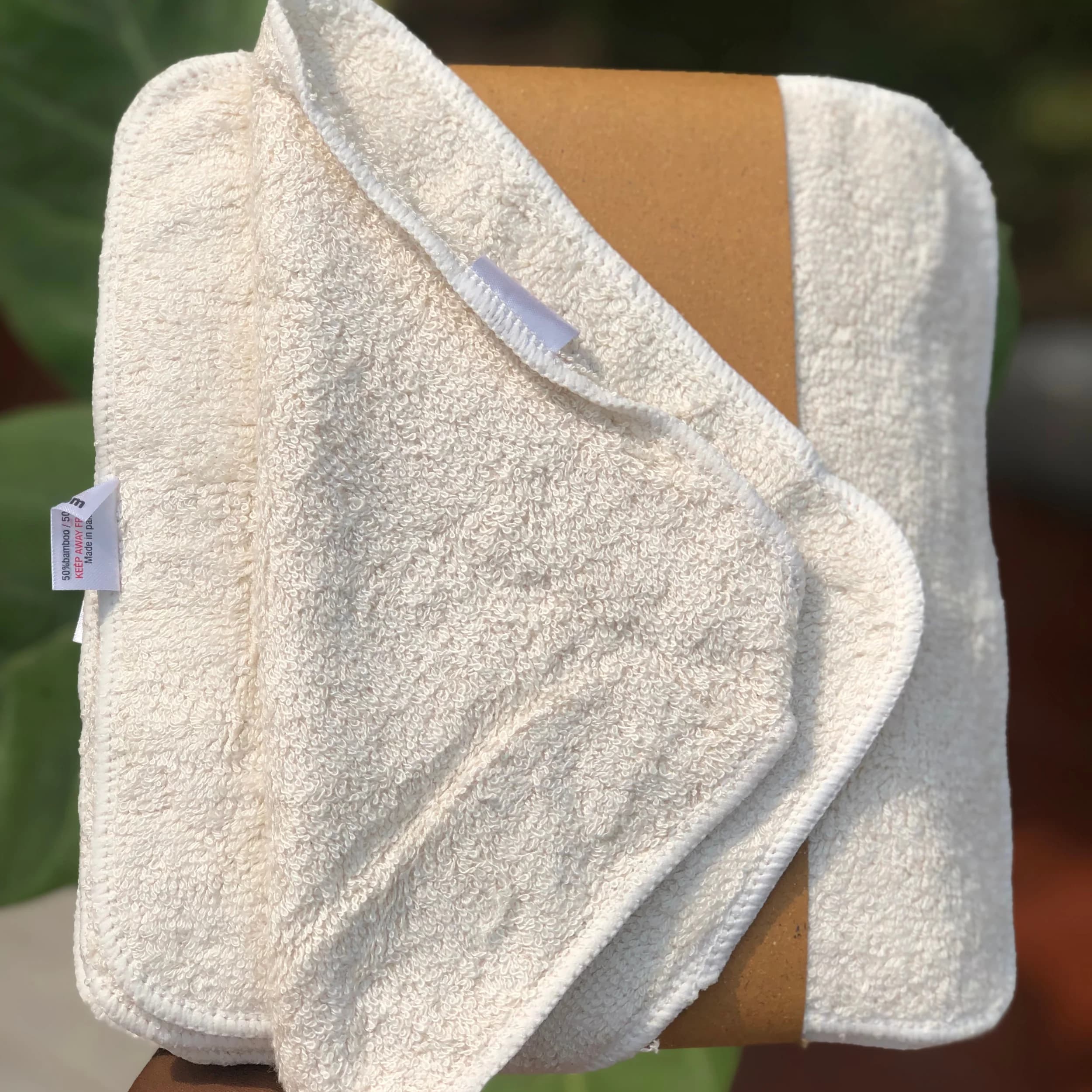 MuslinZ Bamboo Terry Wipes – Reusable Face Cloths
