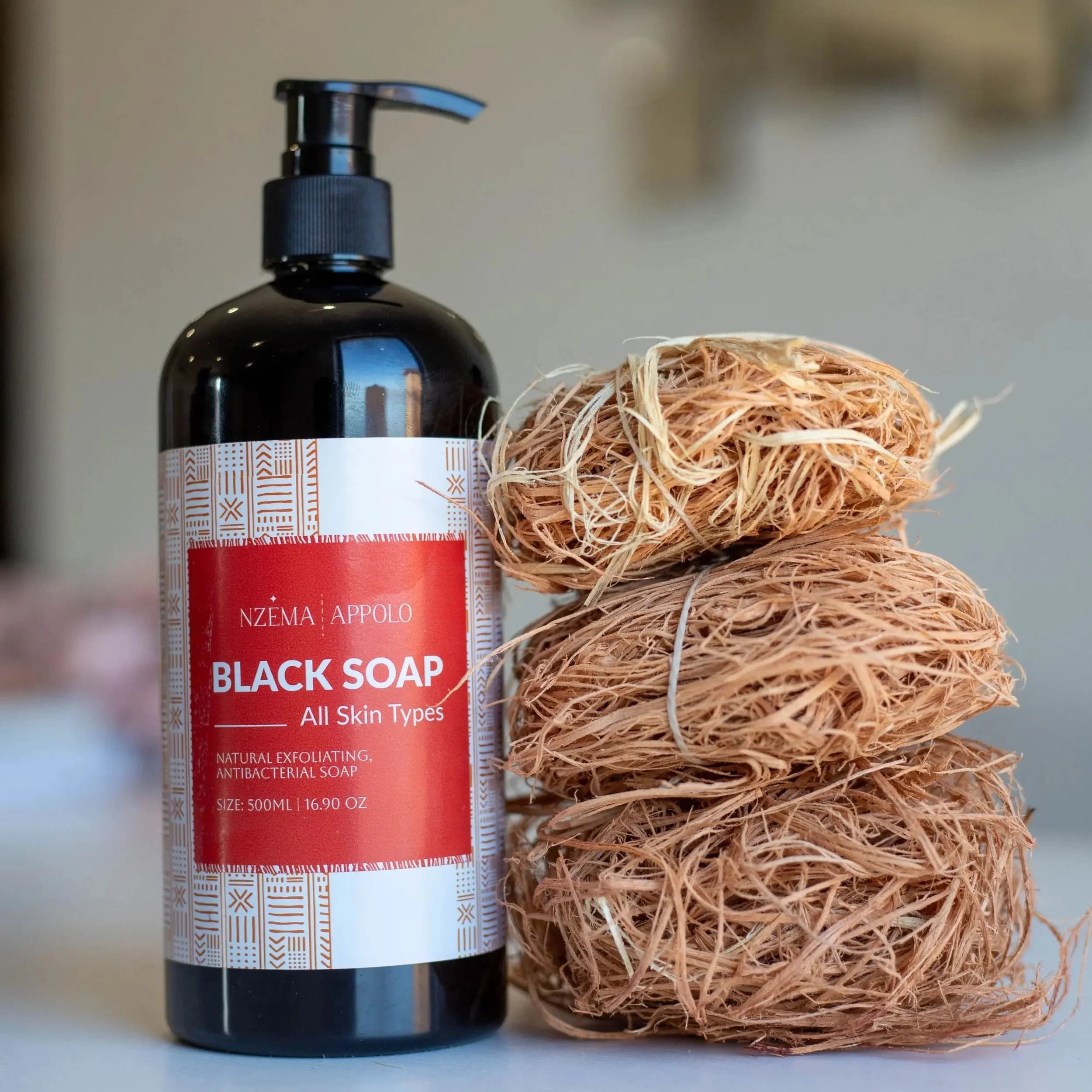 Nzema Appolo Exfoliating Bundle - Bath & Shower Skin treatment
